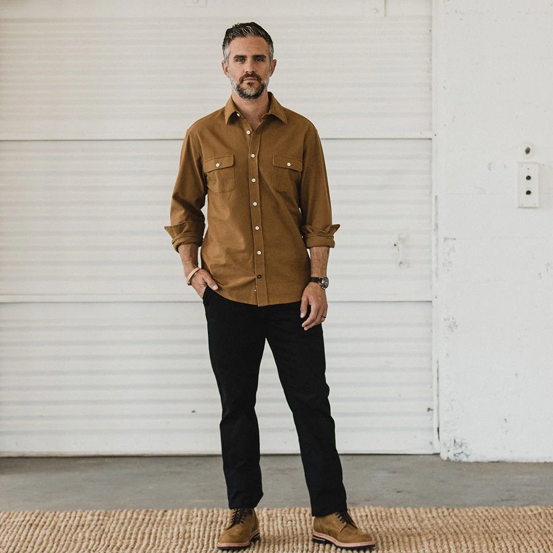 The Yosemite Shirt in British Khaki - Image 3