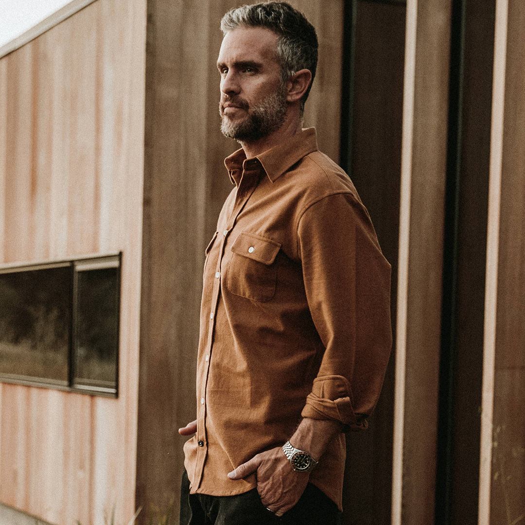 The Yosemite Shirt in British Khaki - Image 4
