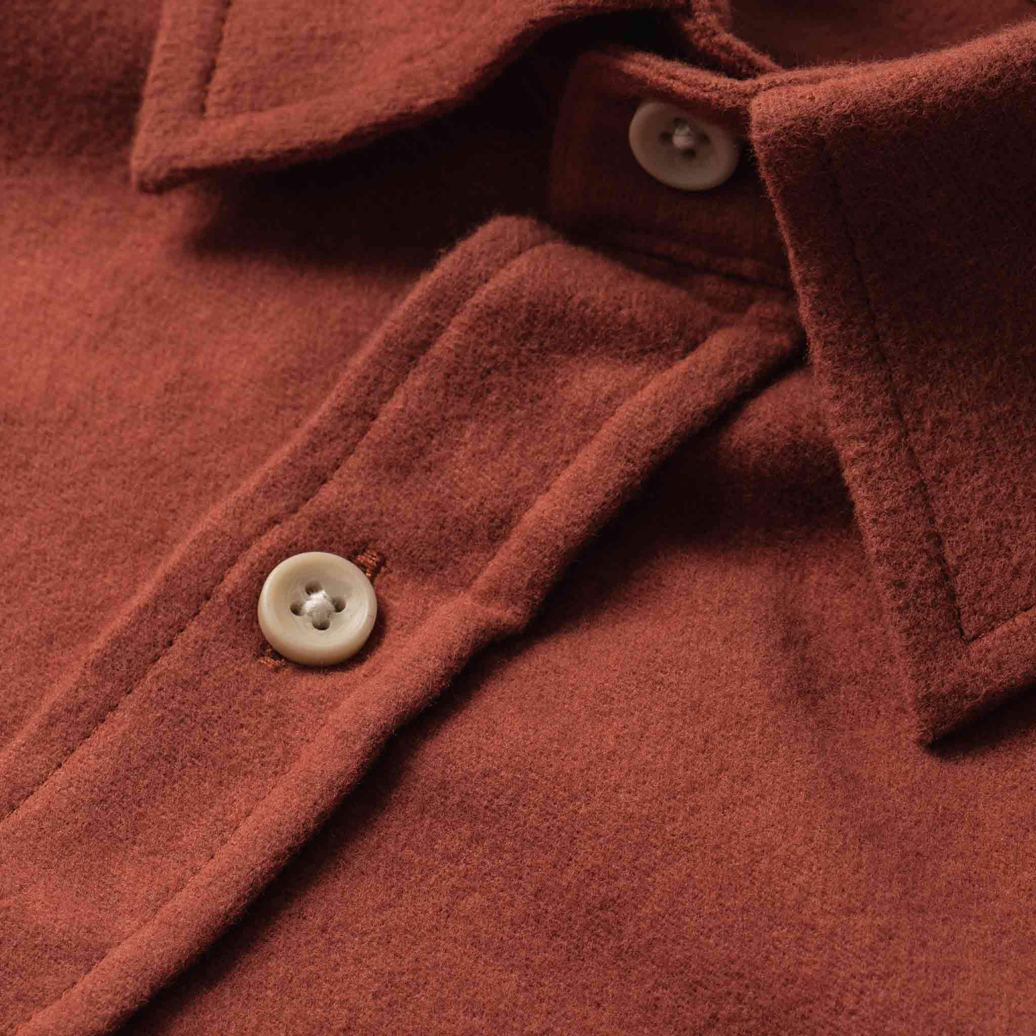 The Yosemite Shirt in Dusty Red - Image 7