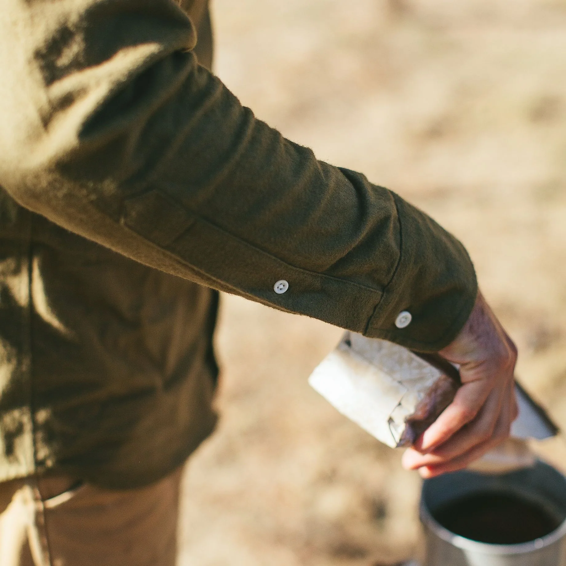 The Yosemite Shirt in Olive Drab - Image 4