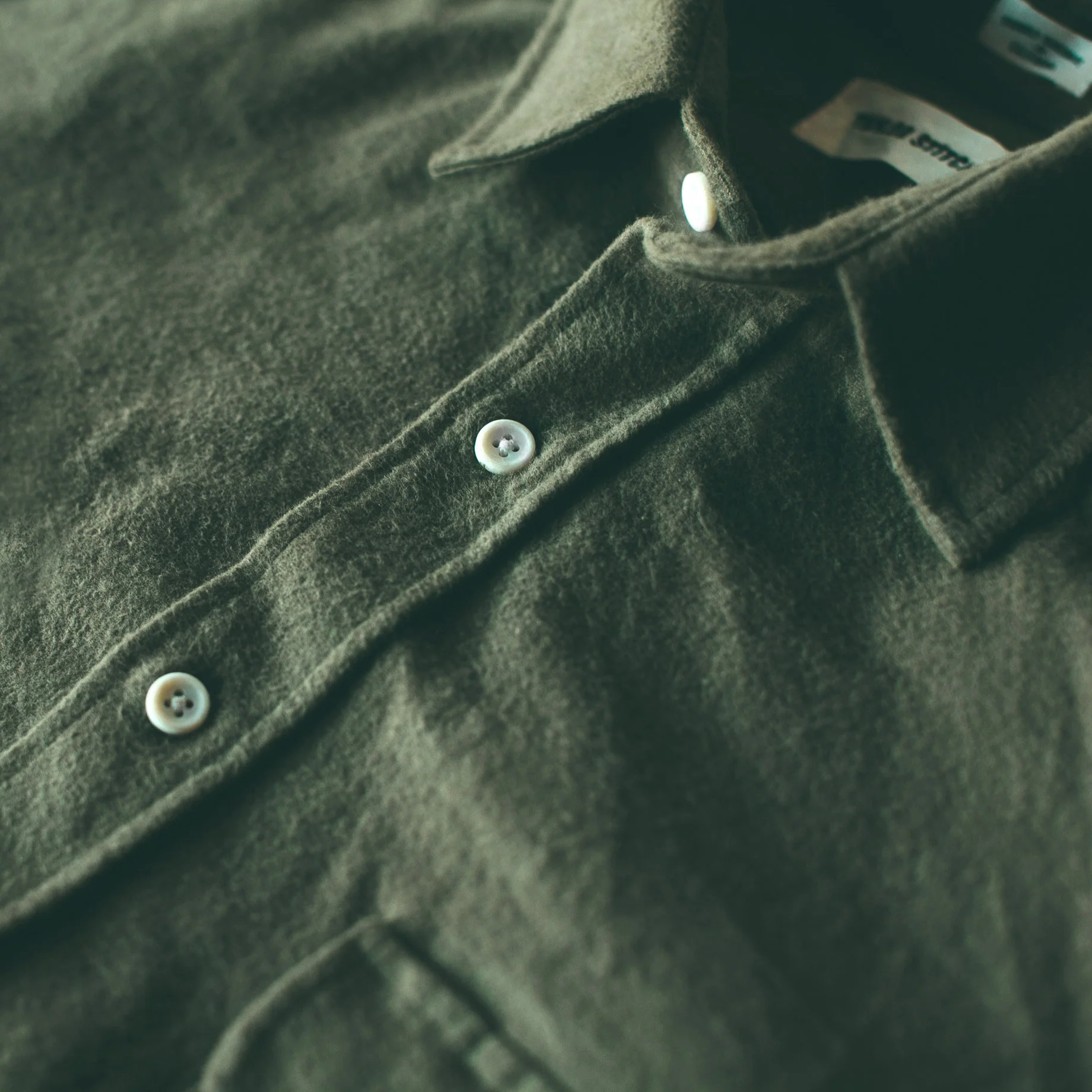 The Yosemite Shirt in Olive Drab - Image 6