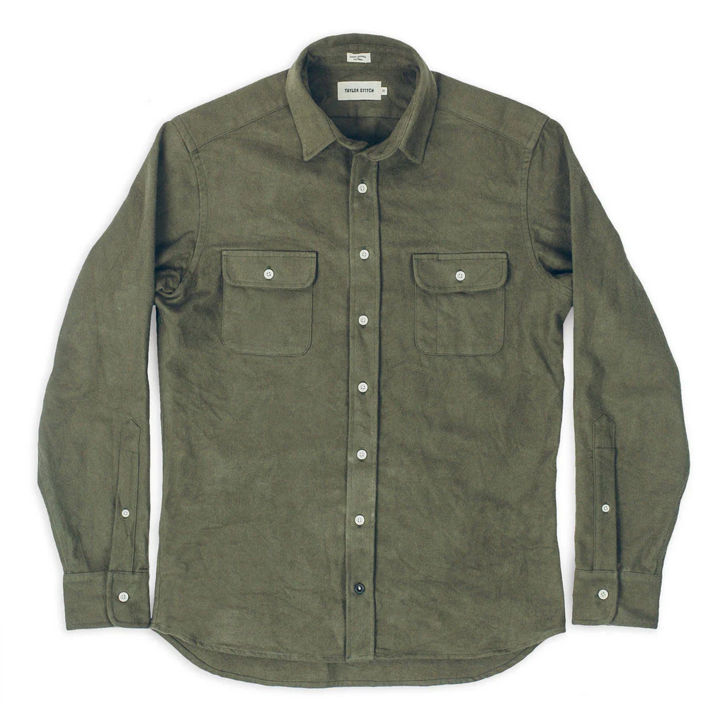 The Yosemite Shirt in Olive Drab - Image 7