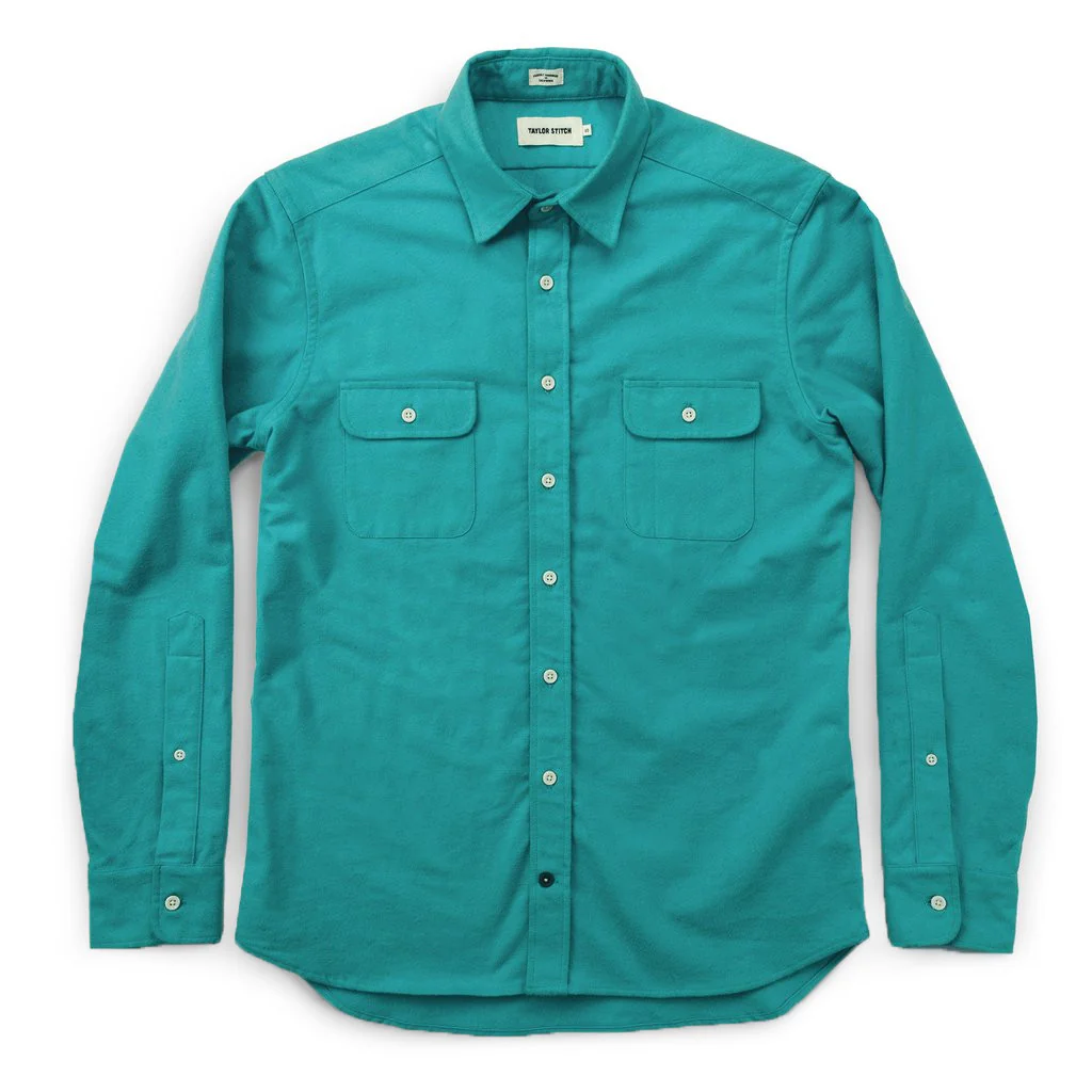 The Yosemite Shirt in Turquoise - Image 6