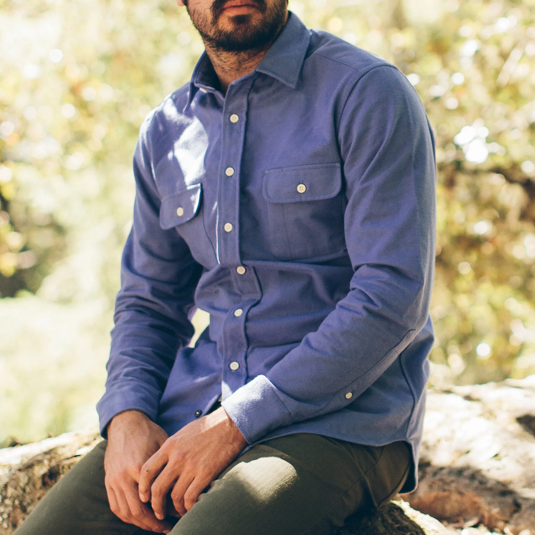 The Yosemite Shirt in Wild Lupine - Image 2