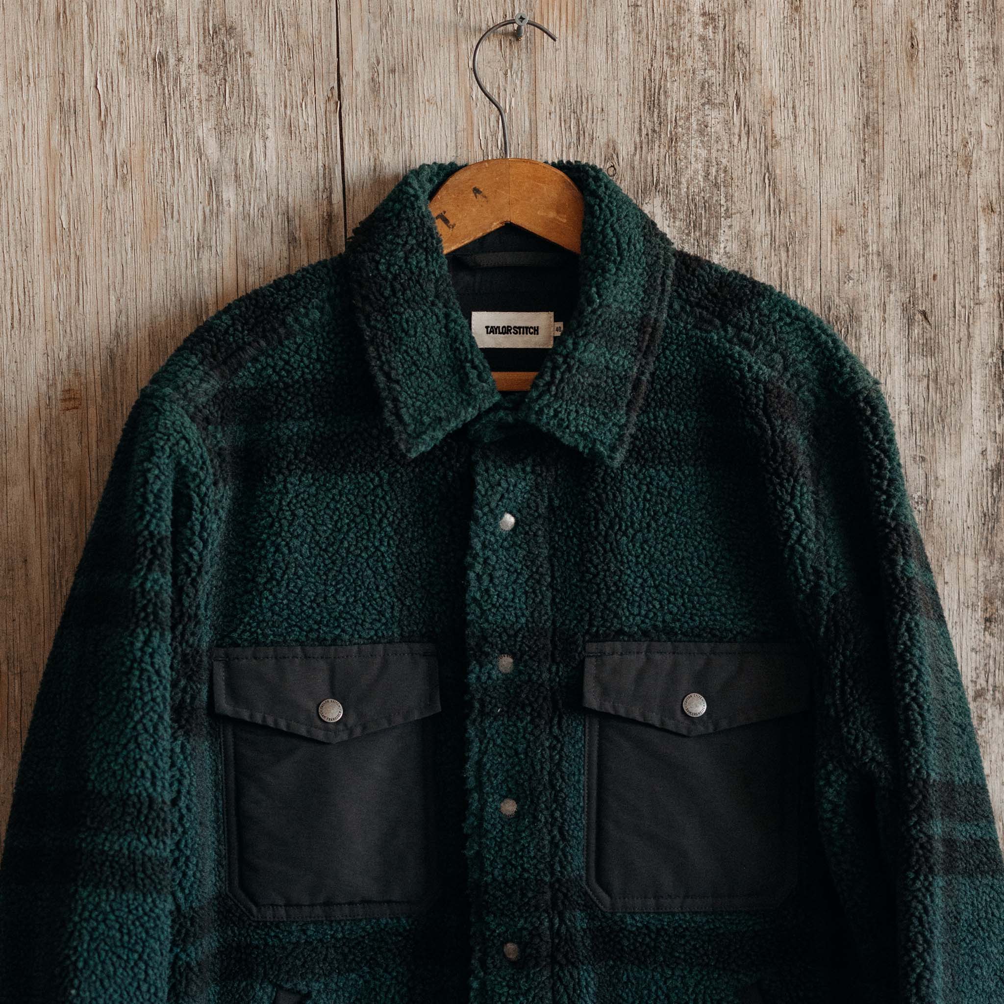 The Timberline Jacket in Dark Spruce Plaid - Image 5