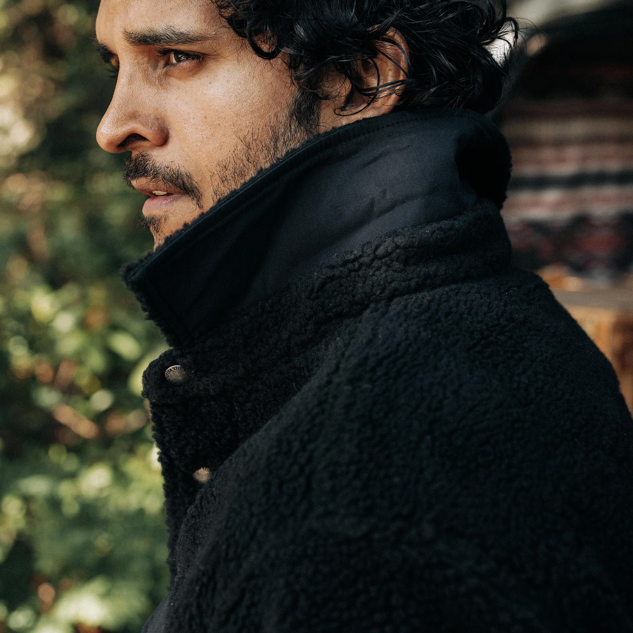 The Timberline Jacket in Onyx Sherpa - Image 4