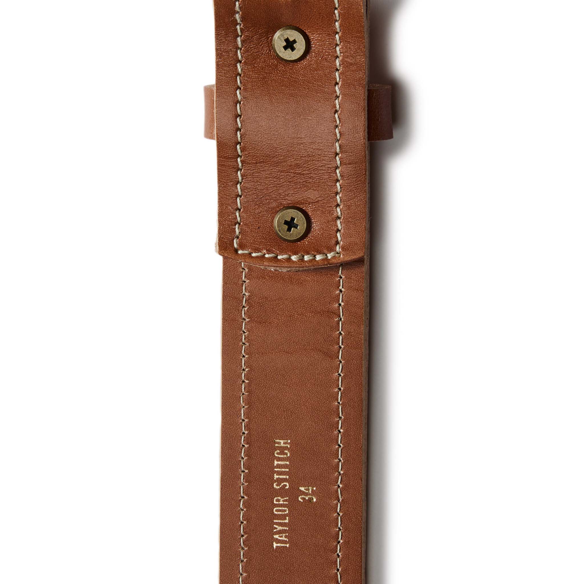 The Tooled Belt in Saddle Tan - Image 6