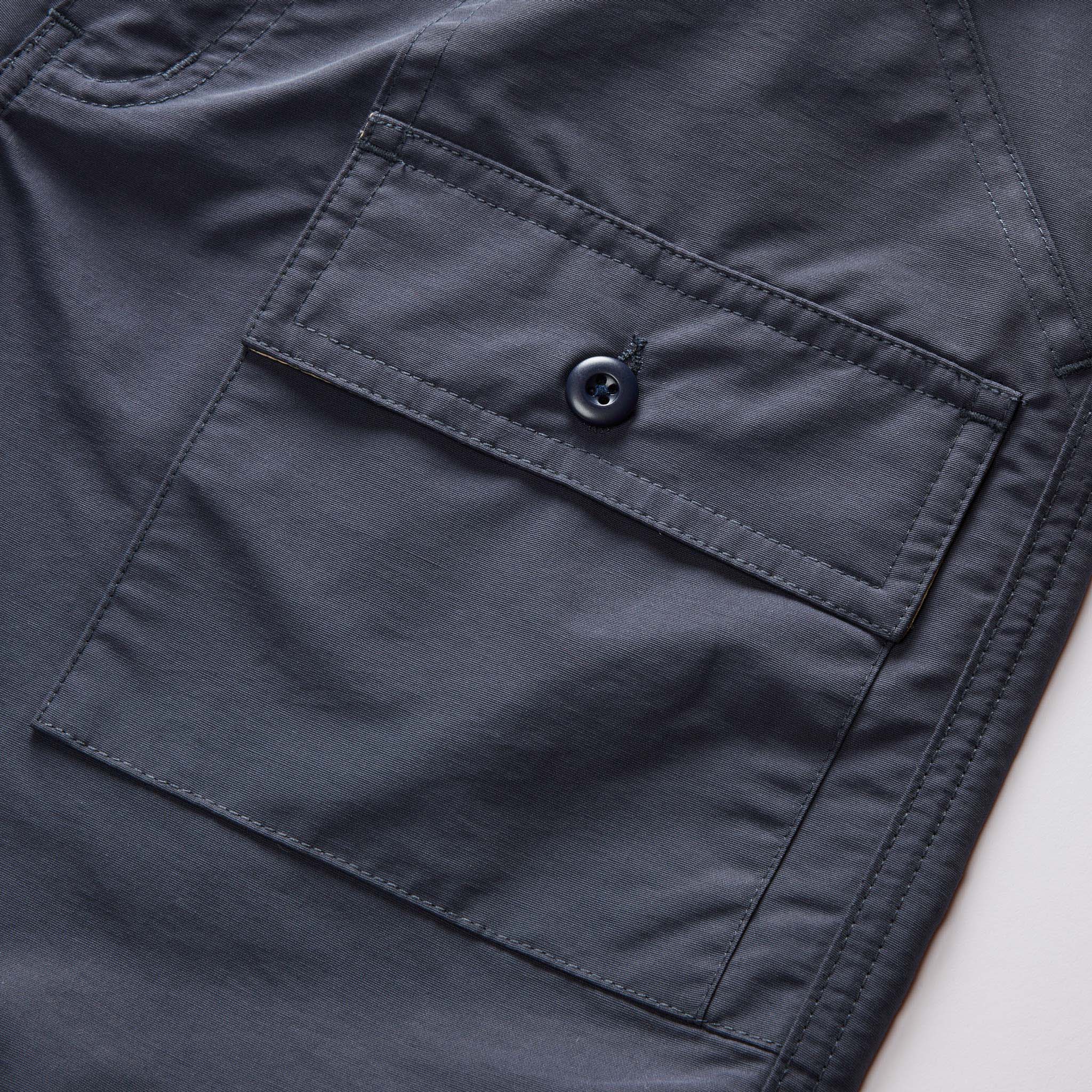 The Trail Cargo Short in Faded Navy 60/40 - Image 7