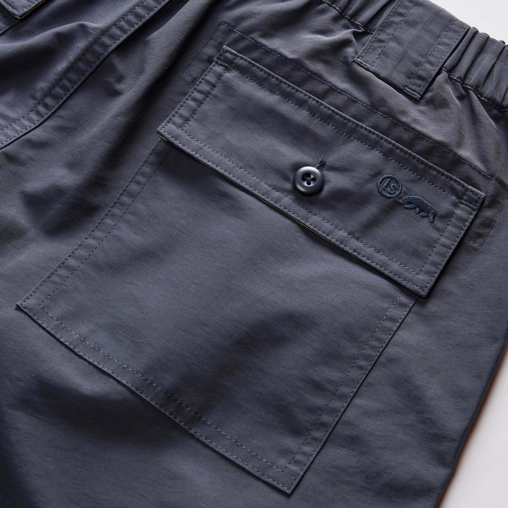 The Trail Cargo Short in Faded Navy 60/40 - Image 9