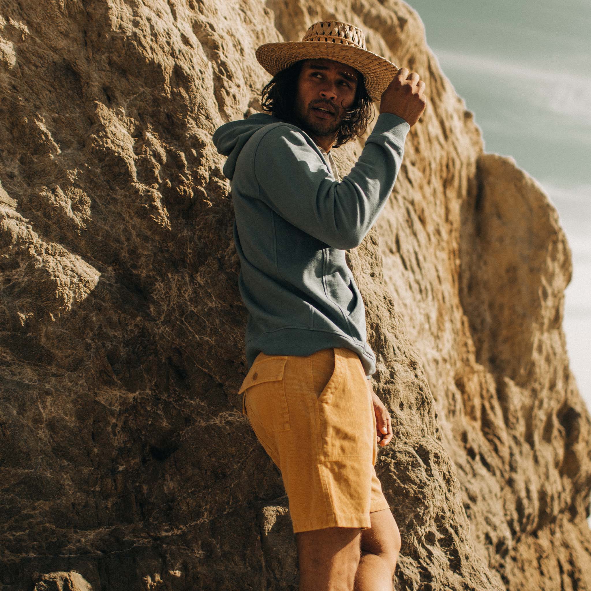 The Trail Short in Gold Micro Cord - Image 5