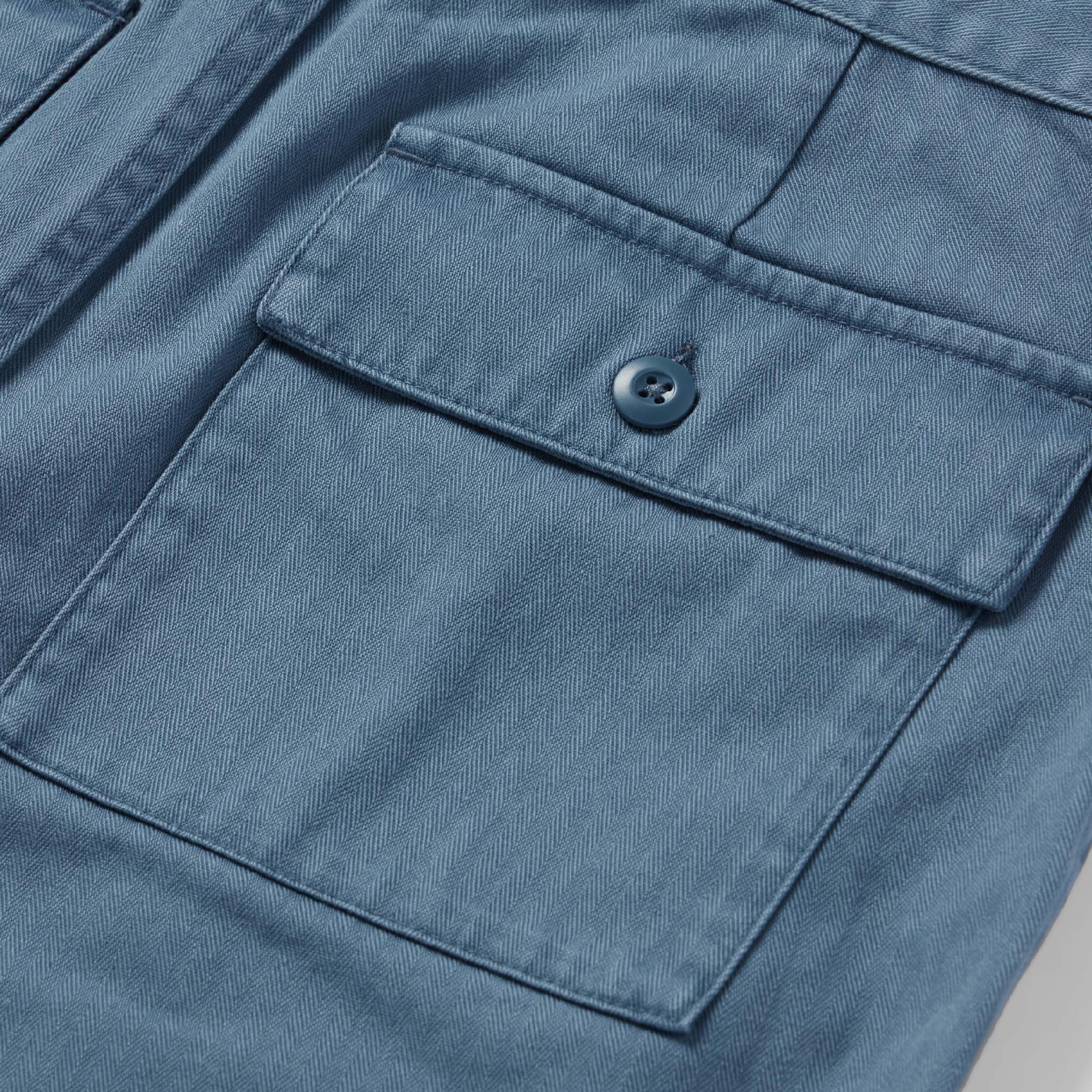 The Trail Short in Ocean Herringbone - Image 7