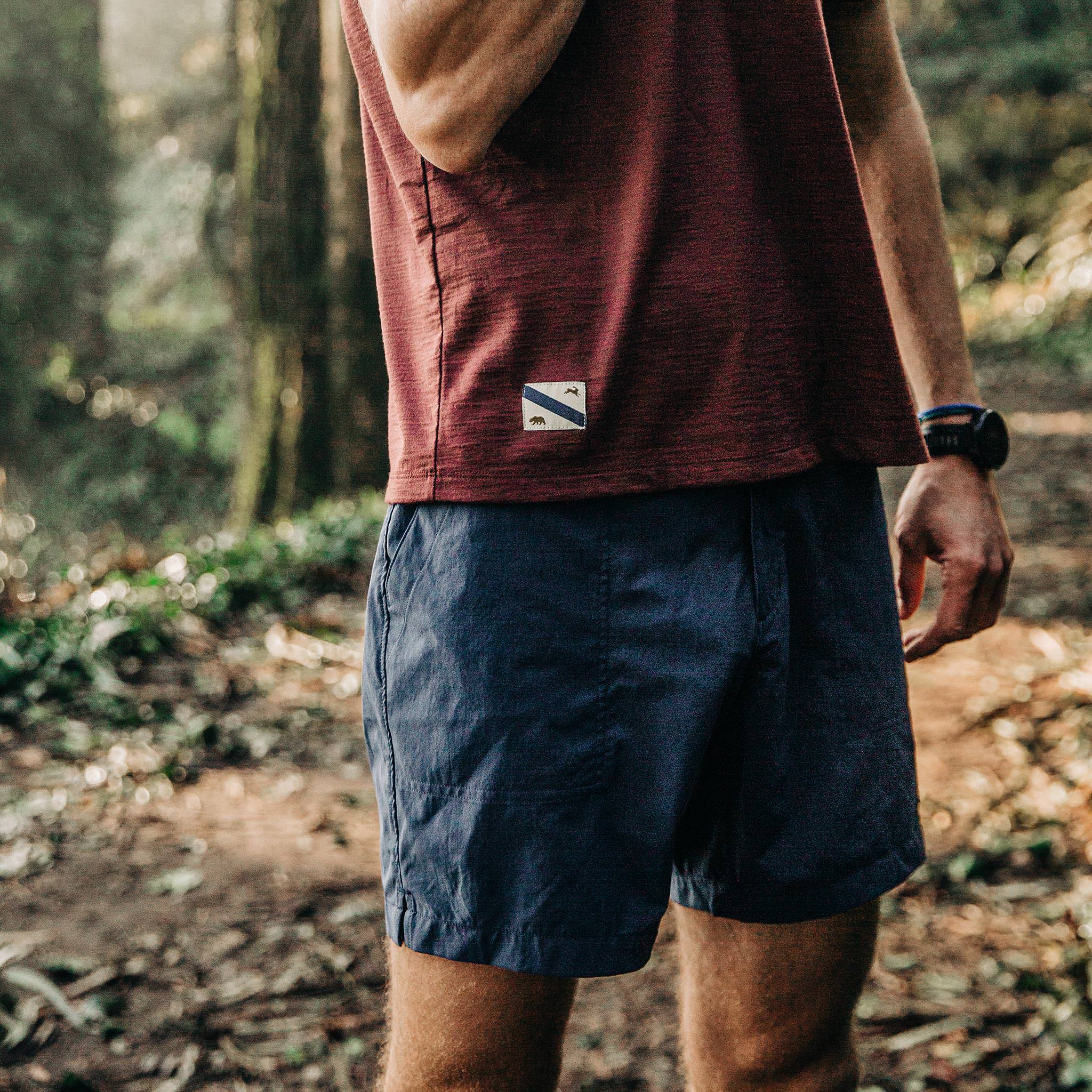 The Traverse Short in Navy - Image 3