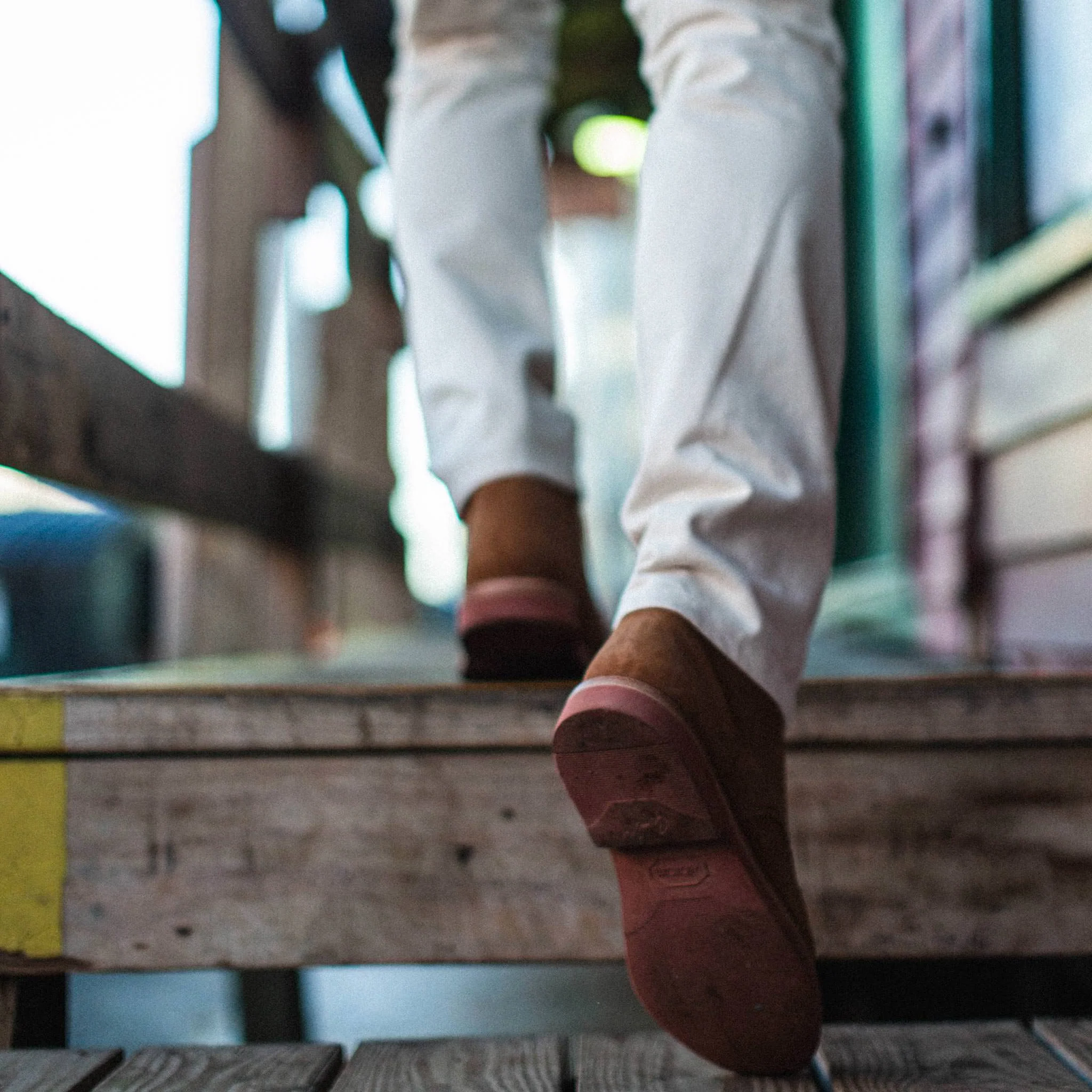 The Trench Boot in Butterscotch Weatherproof Suede - Image 4