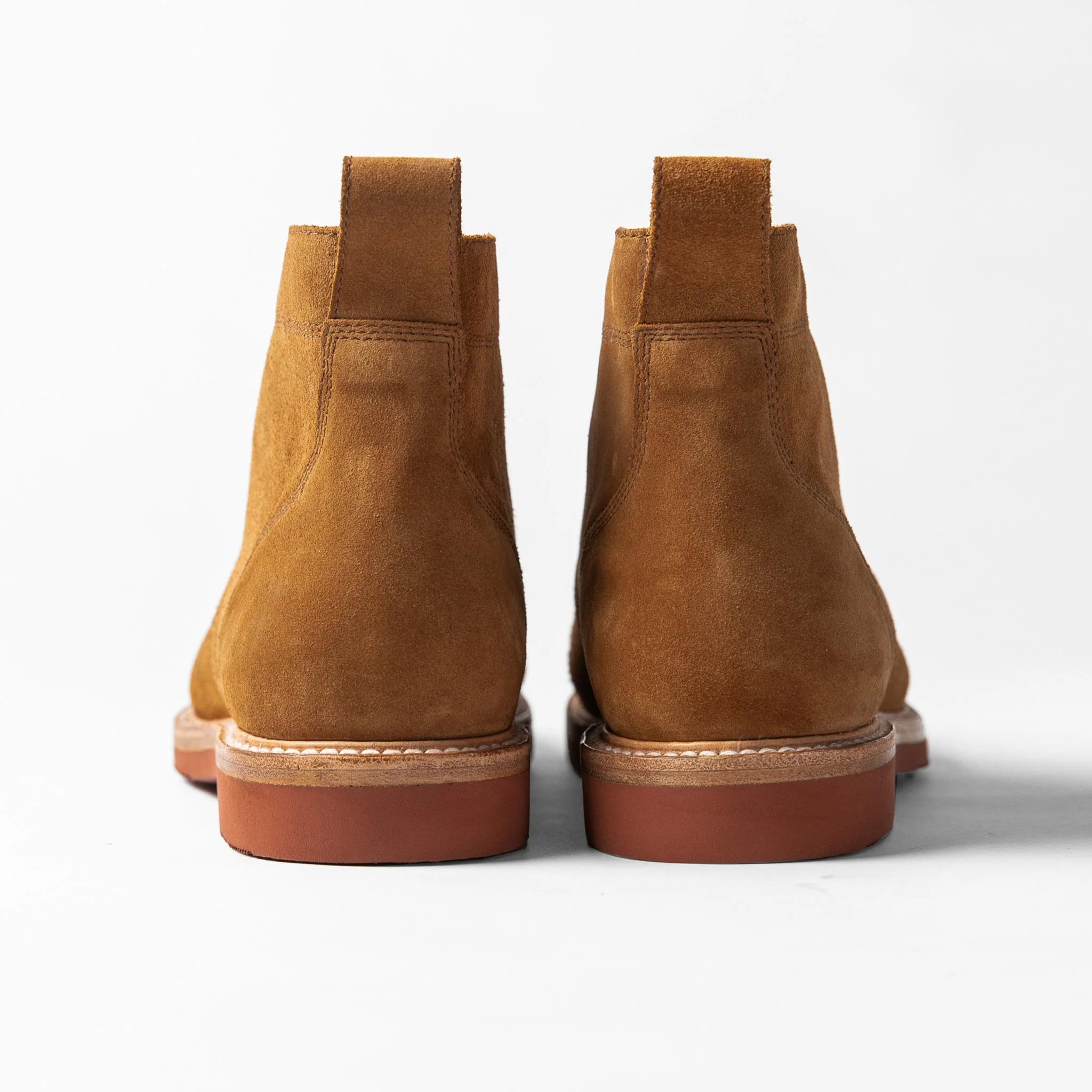 The Trench Boot in Butterscotch Weatherproof Suede - Image 9