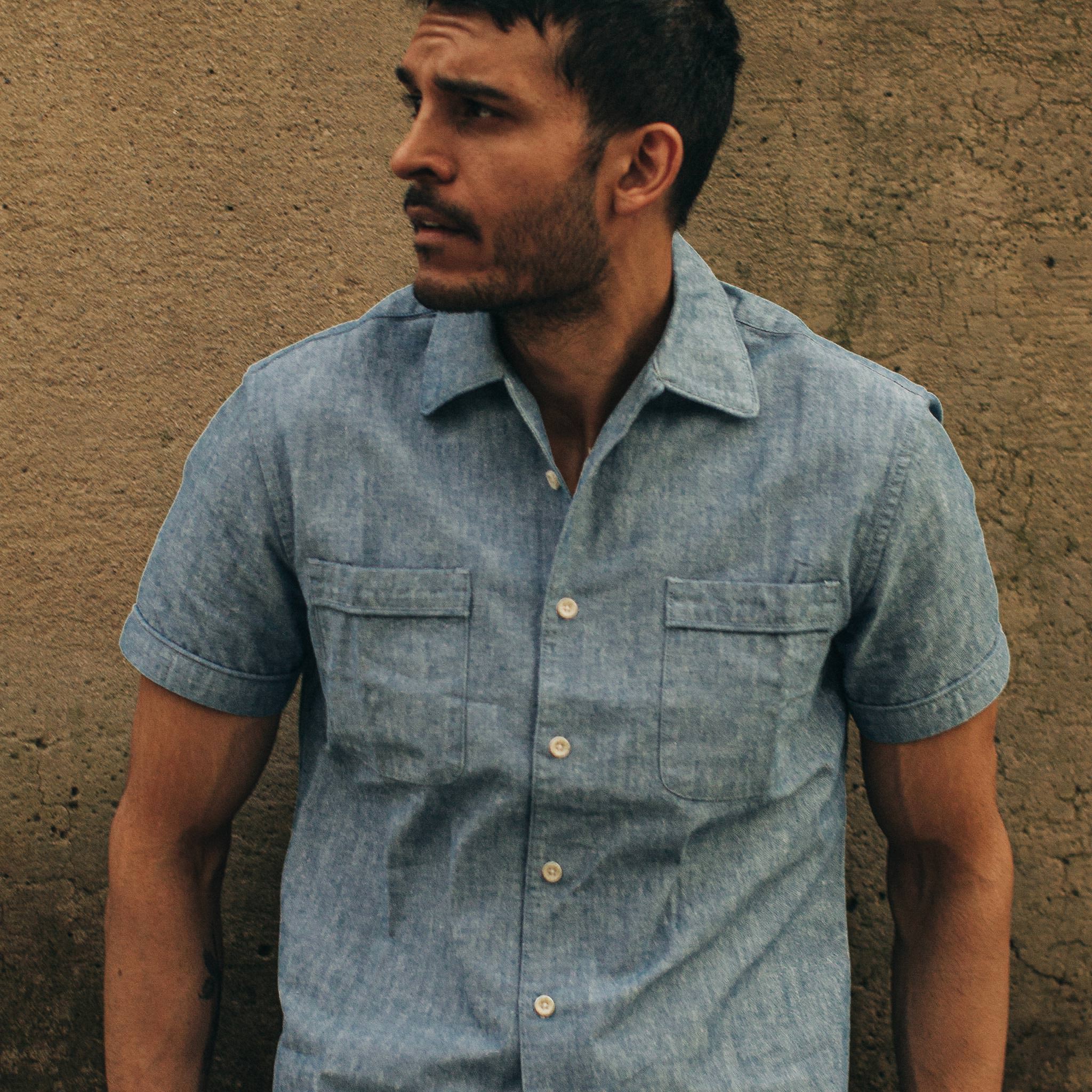 The Tulum in Blue Chambray - Image 3