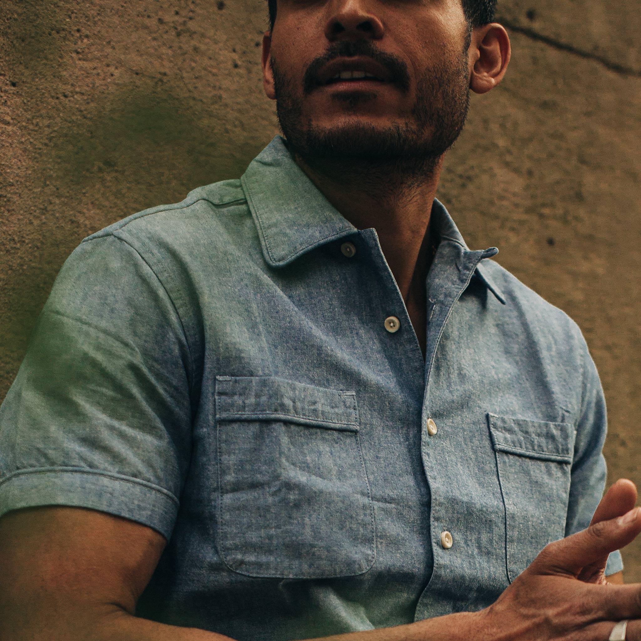 The Tulum in Blue Chambray - Image 4