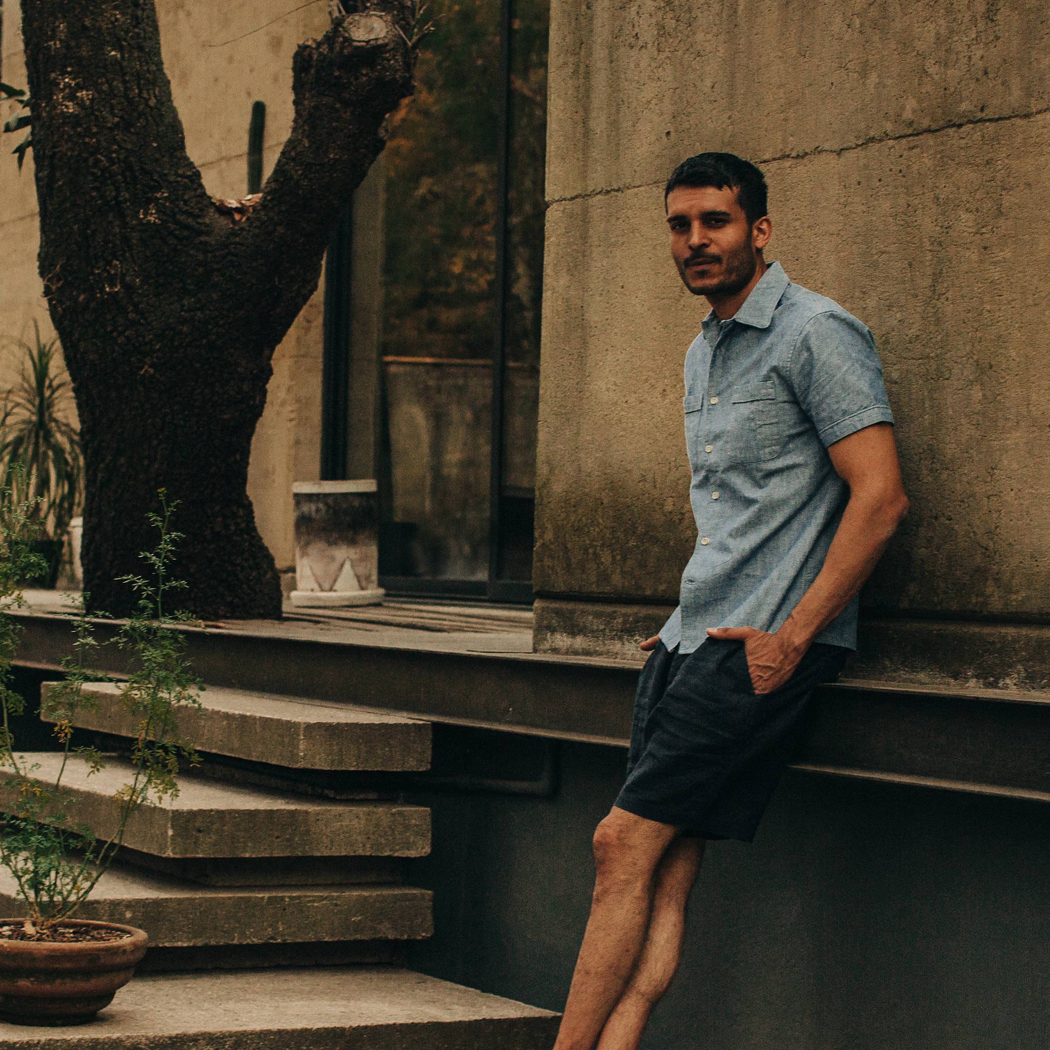 The Tulum in Blue Chambray - Image 5