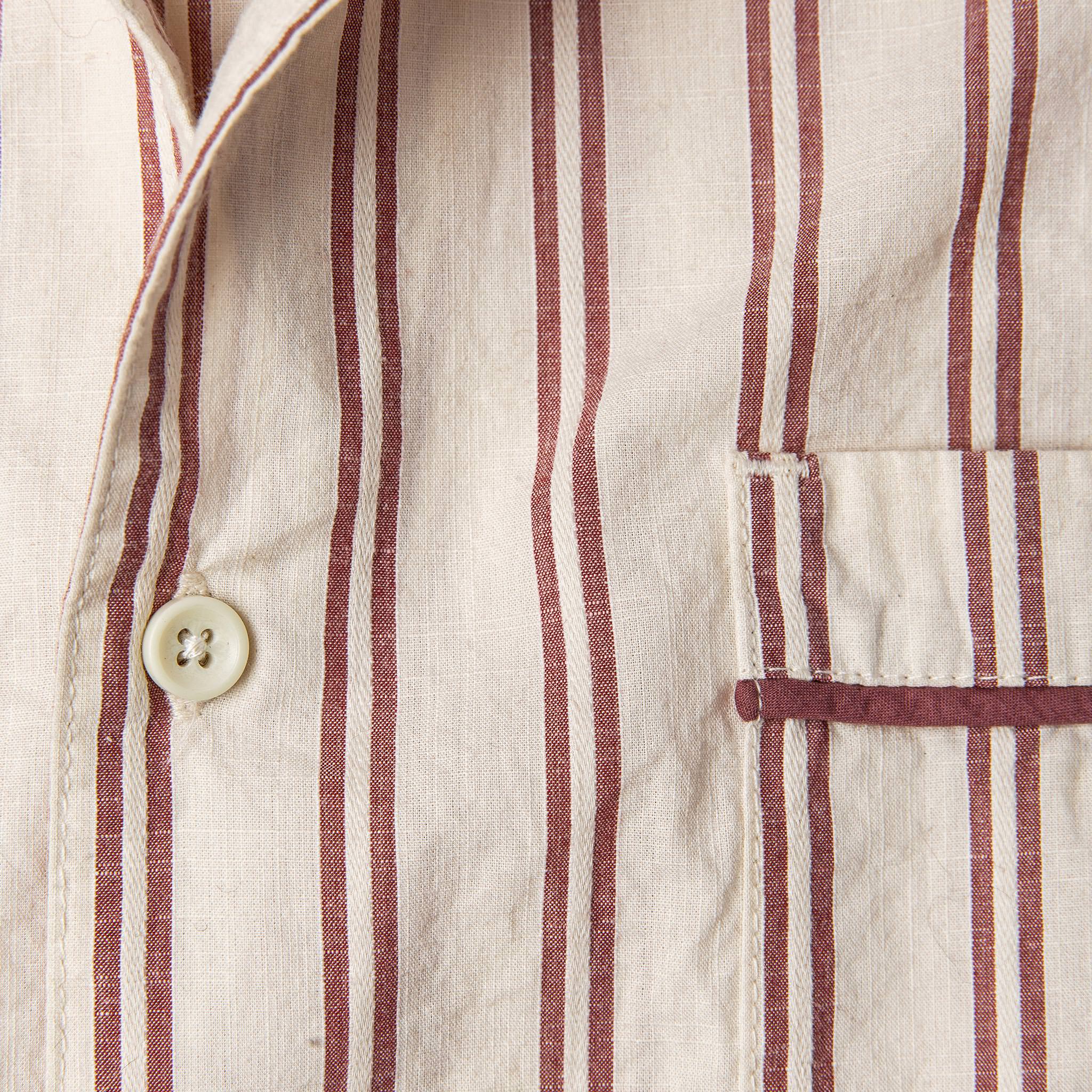 The Tulum in Cranberry Stripe - Image 6