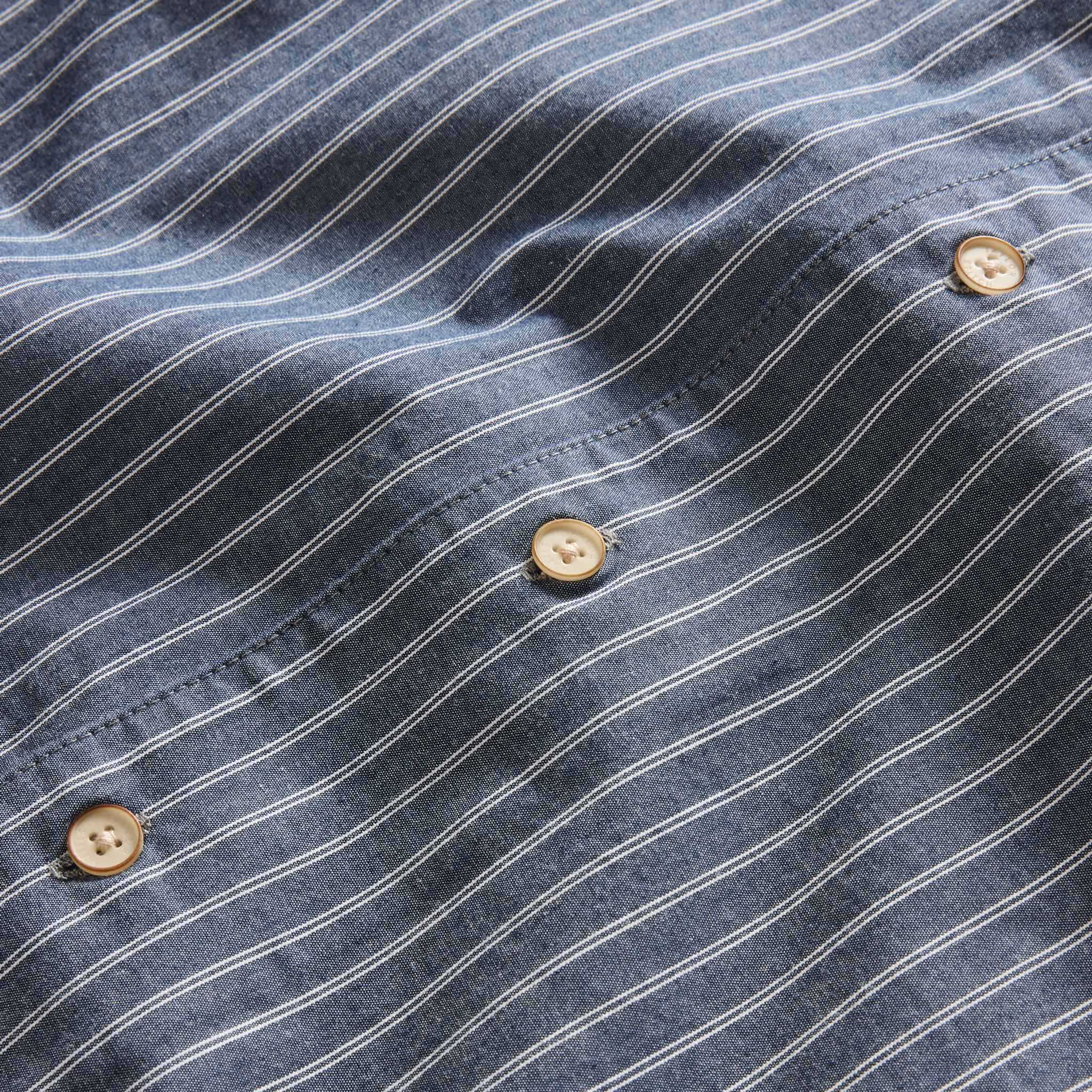 The Tulum Shirt in Midnight Stripe - Image 6