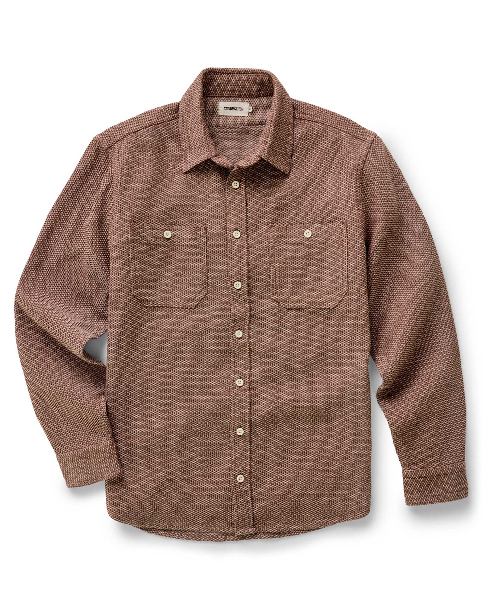 The Utility Shirt in Brick Sashiko - Image 8