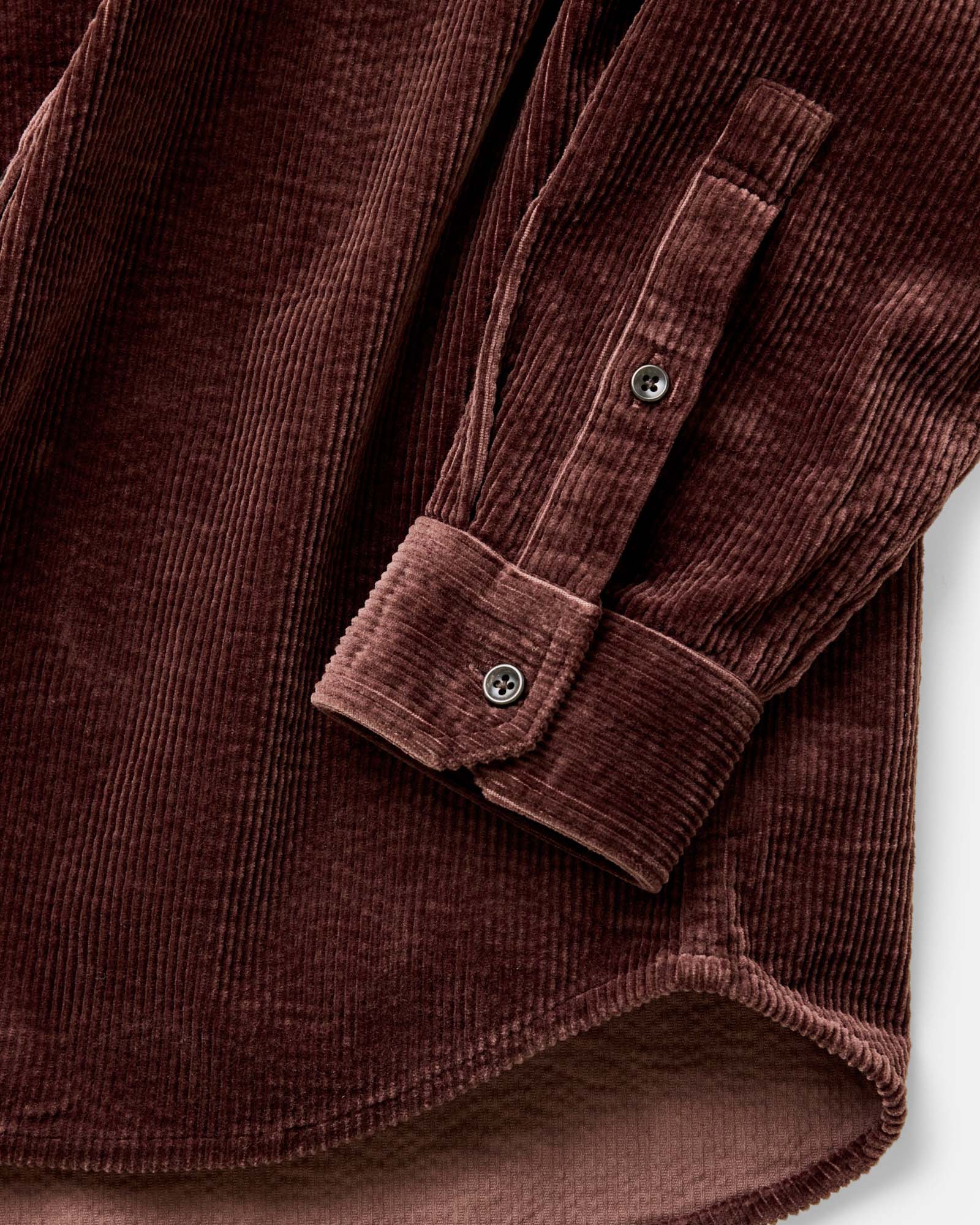 The Utility Shirt in Burgundy Corduroy - Image 8