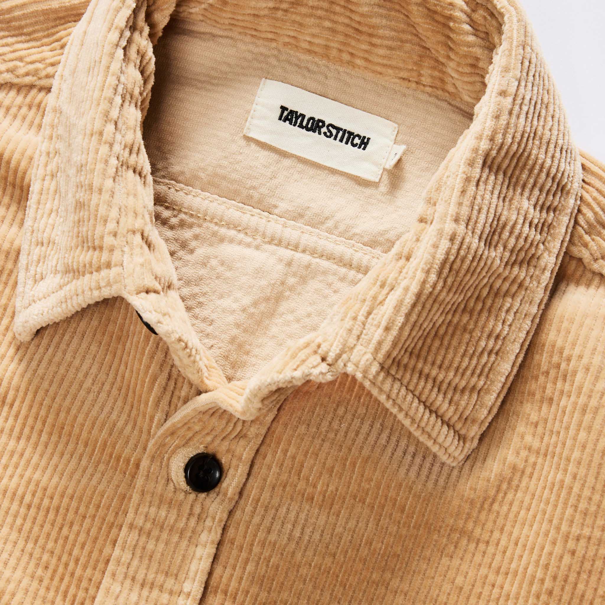 The Utility Shirt in Camel Corduroy - Image 4