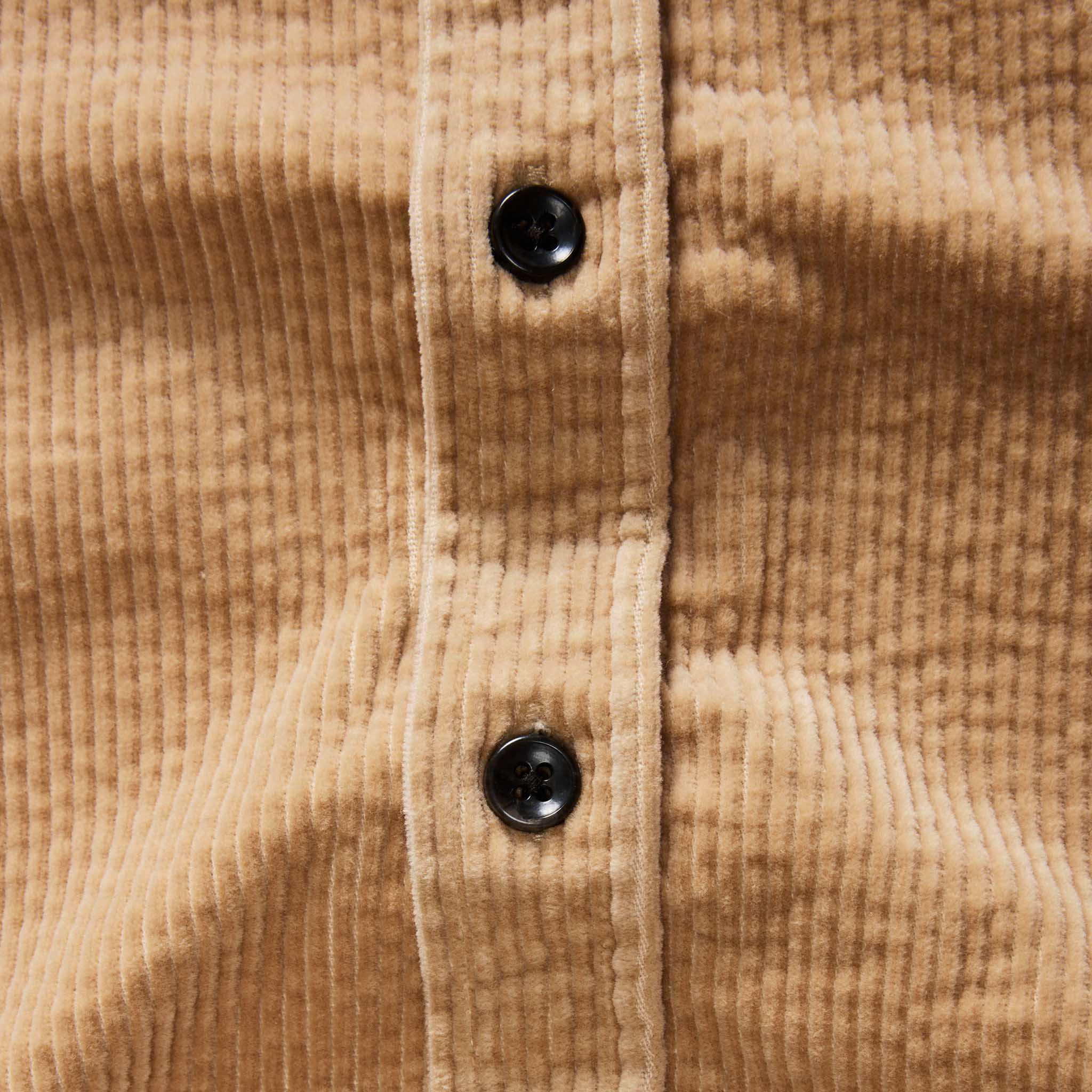 The Utility Shirt in Camel Corduroy - Image 5
