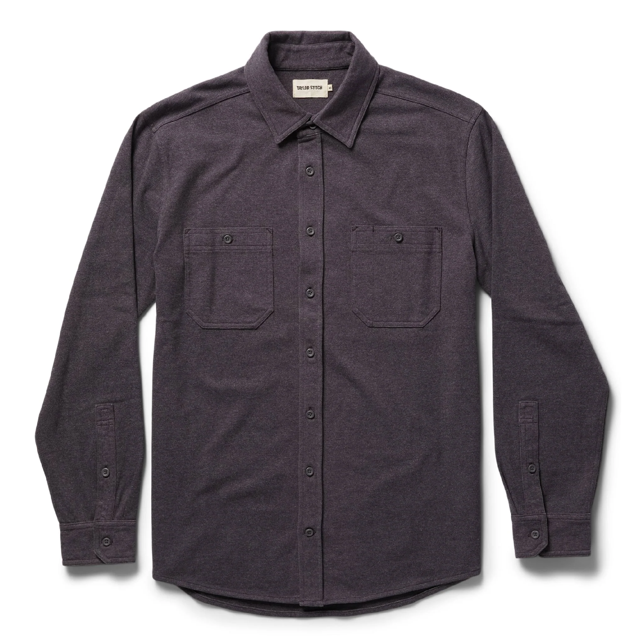 The Utility Shirt in Dark Charcoal Heavy Bag - Image 9