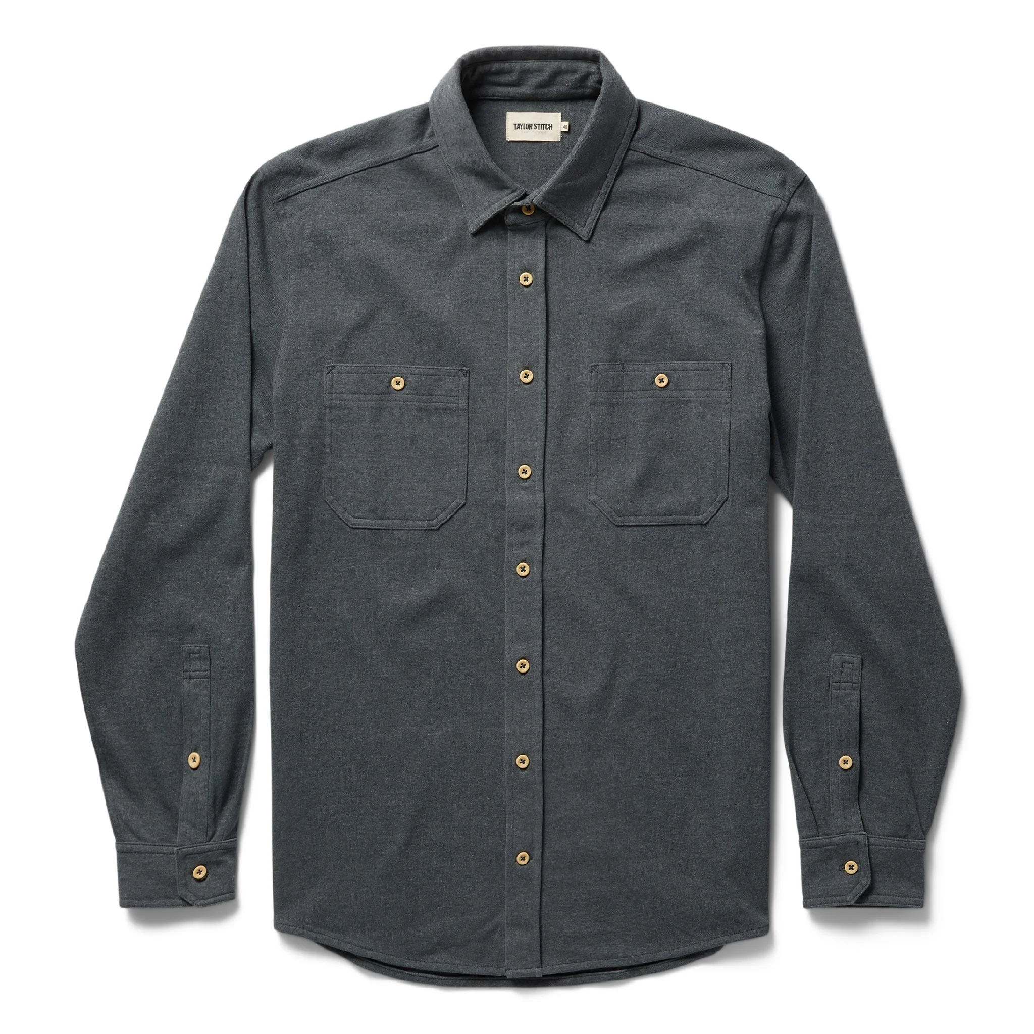 The Utility Shirt in Dark Slate Heavy Bag - Image 8