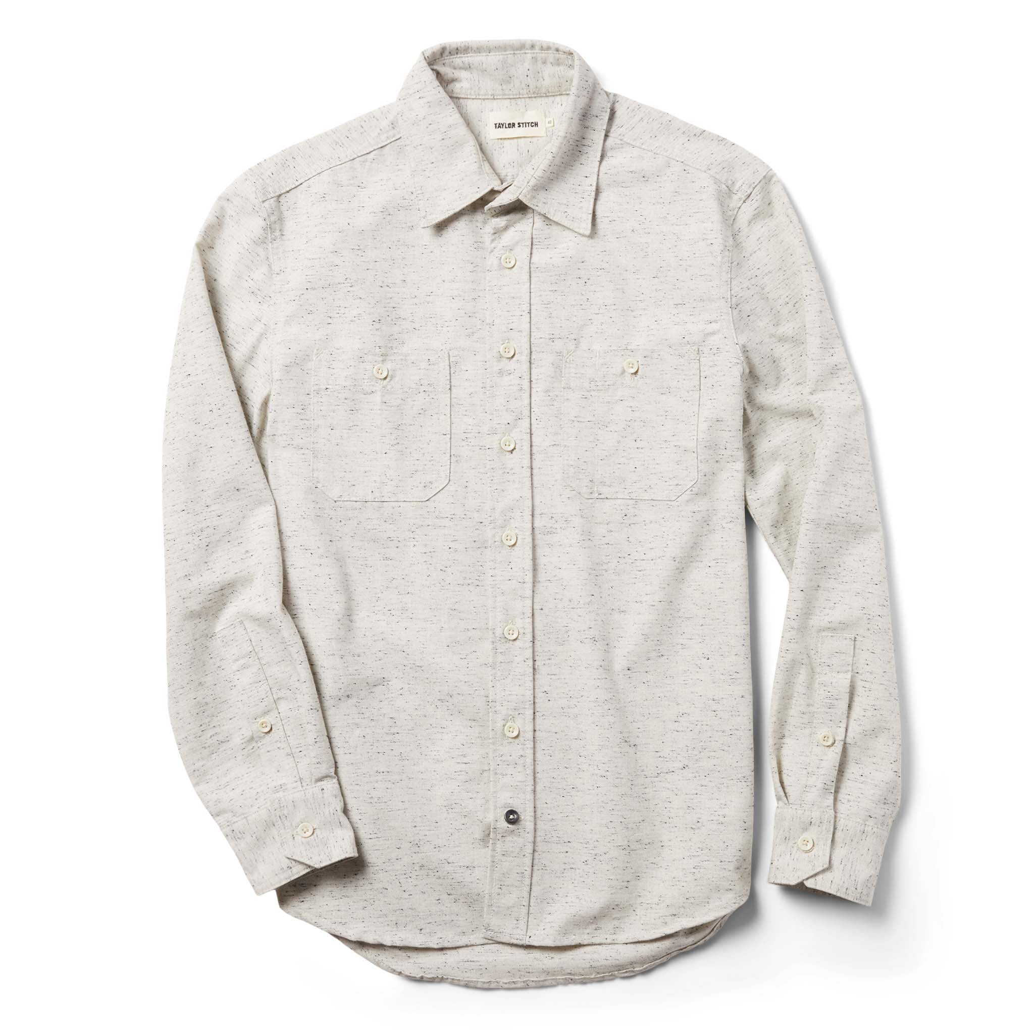 The Utility Shirt in Japanese Kuroki Natural Nep - Image 9
