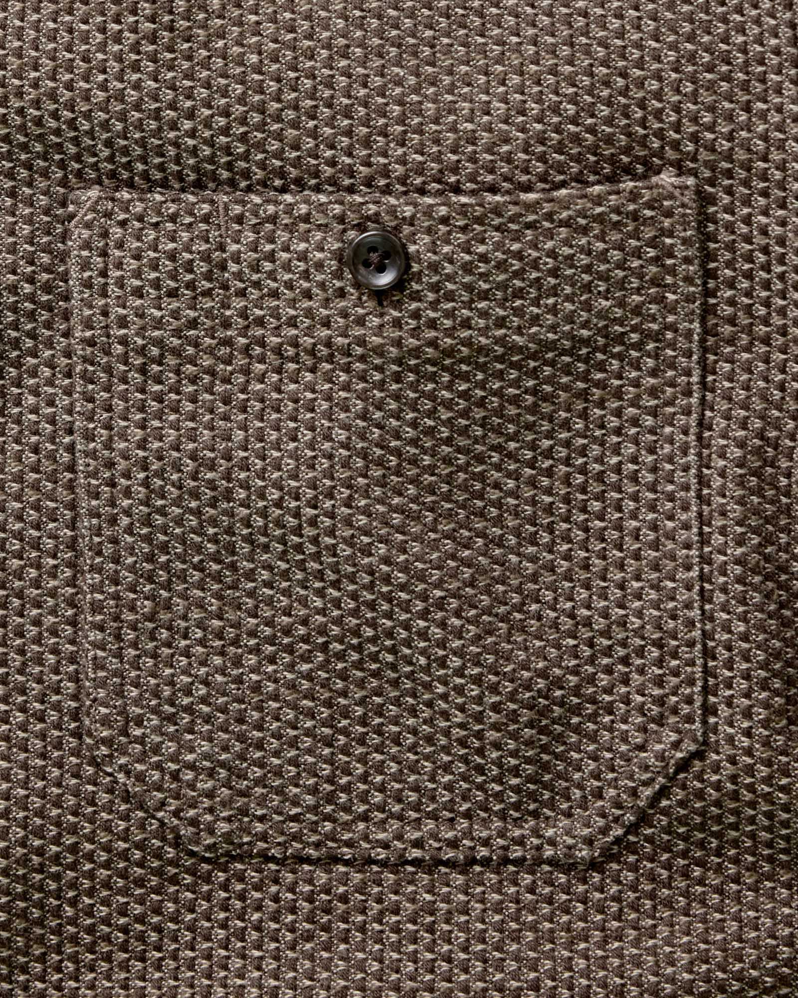 The Utility Shirt in Mulch Sashiko - Image 5