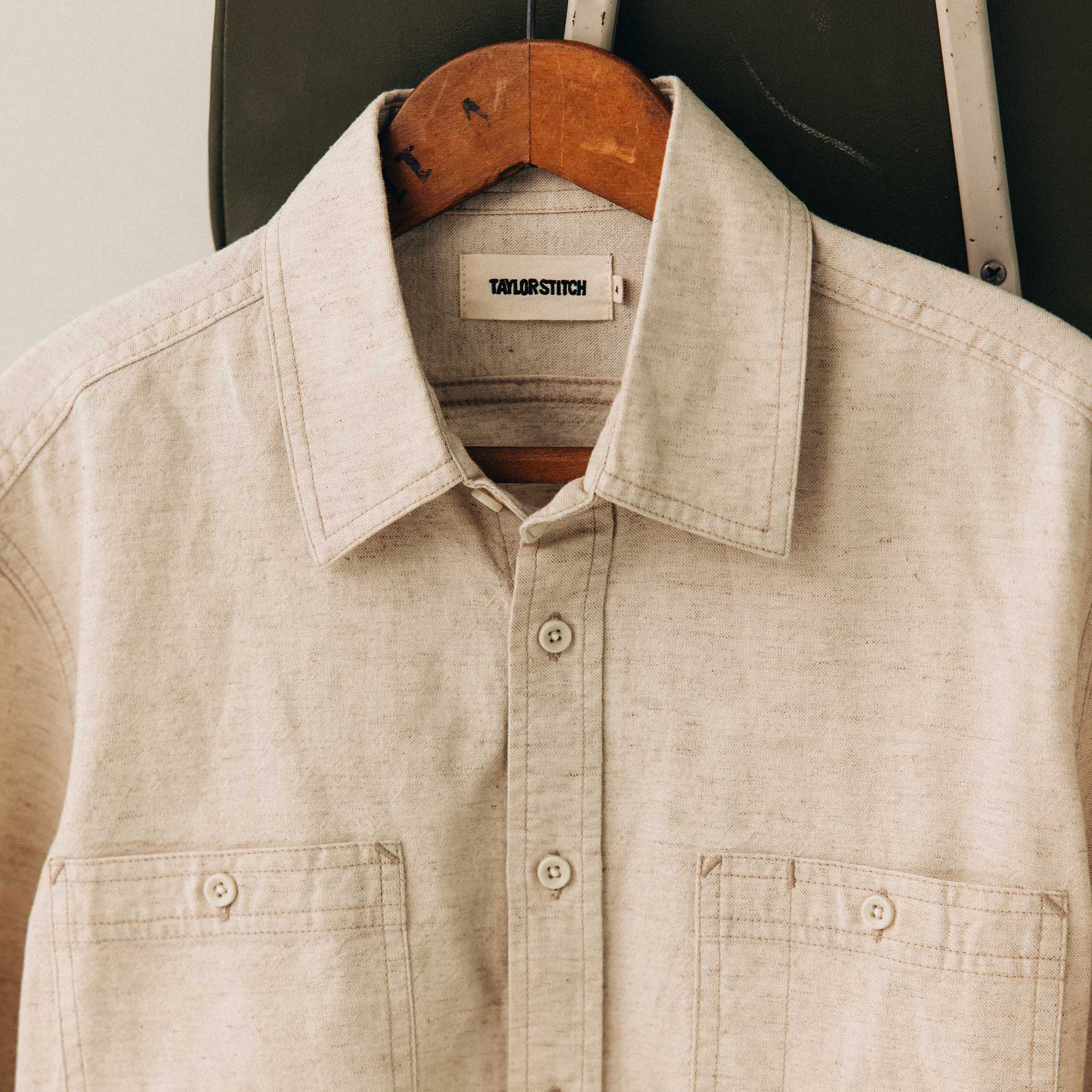 The Utility Shirt in Natural Nep - Image 5