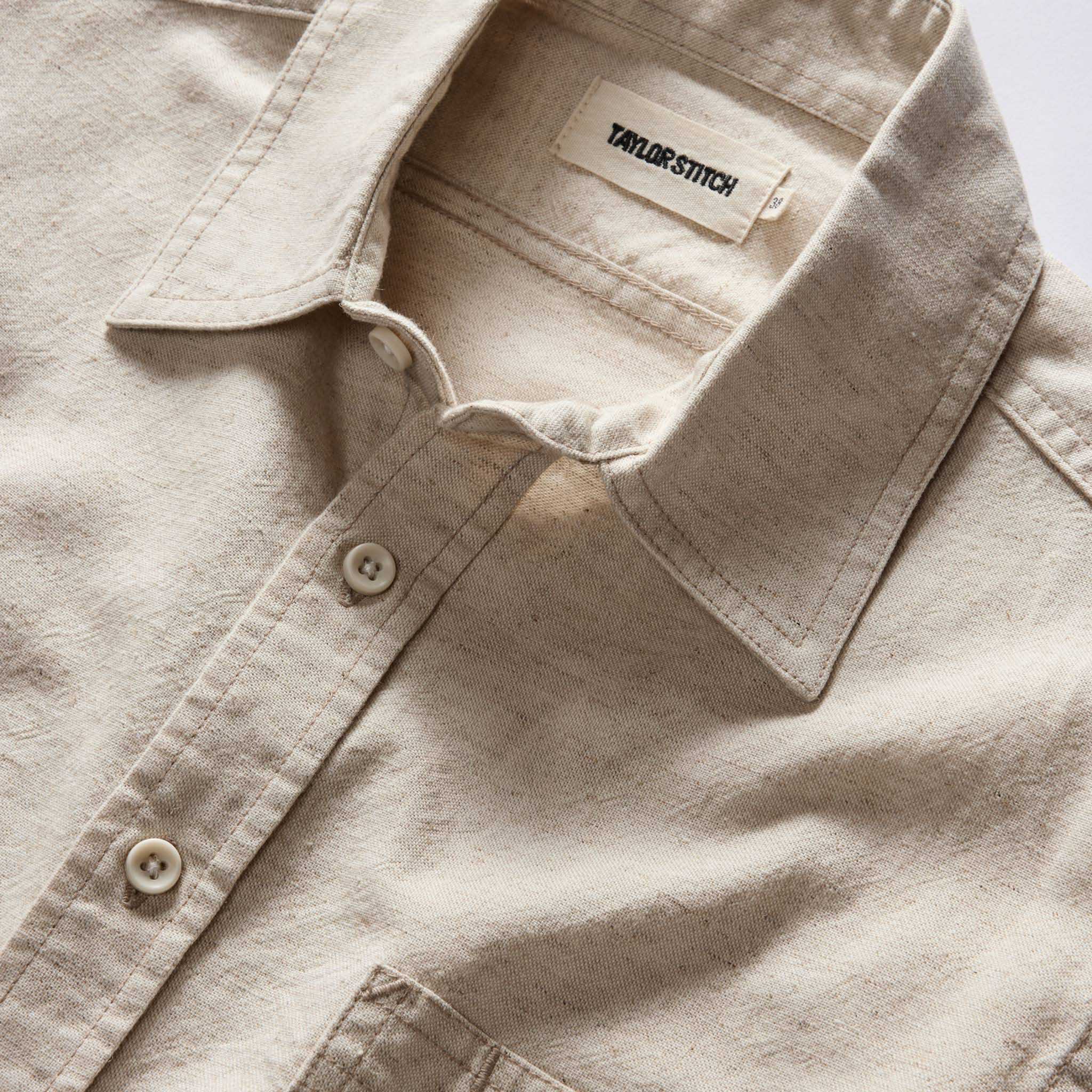 The Utility Shirt in Natural Nep - Image 7