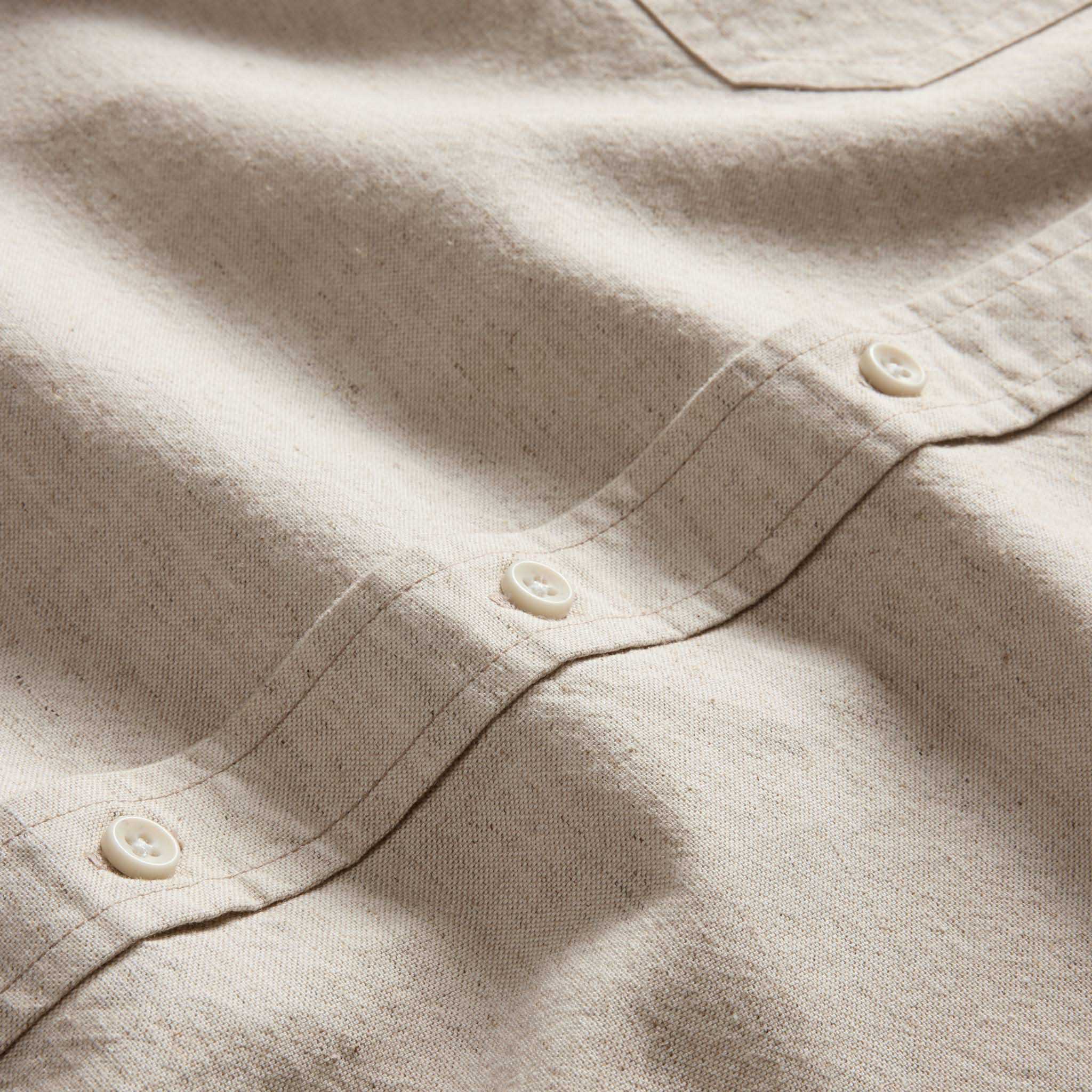 The Utility Shirt in Natural Nep - Image 8