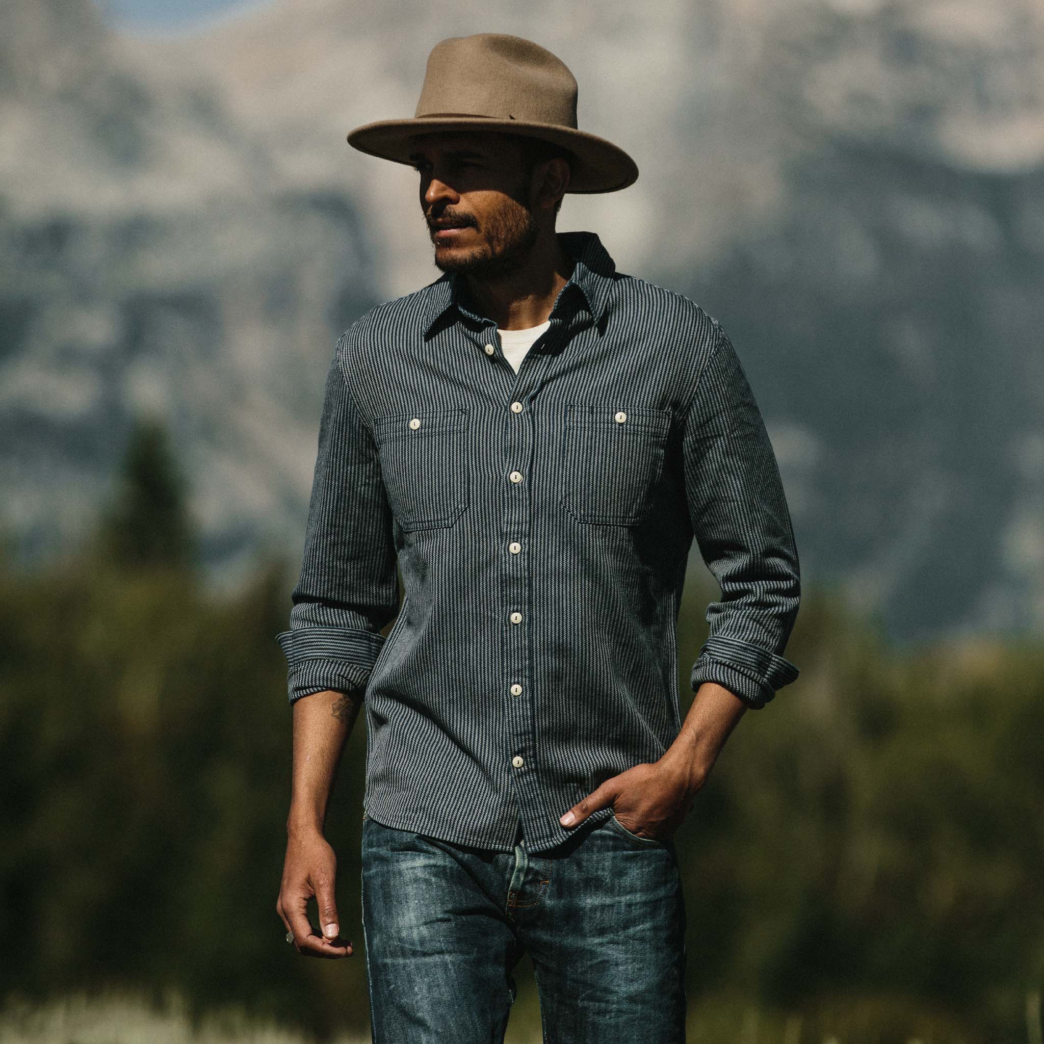 The Utility Shirt in Roped Indigo - Image 2