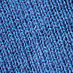The Valencia Sweater Polo in Heather Clear Blue Rib - Image 7