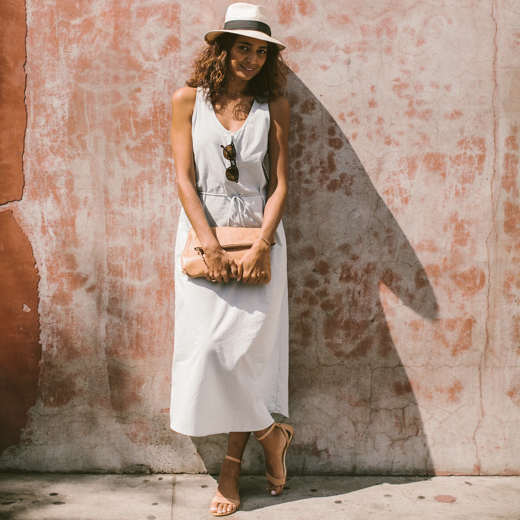 The Venice Dress in Seafoam Stripe - Image 4