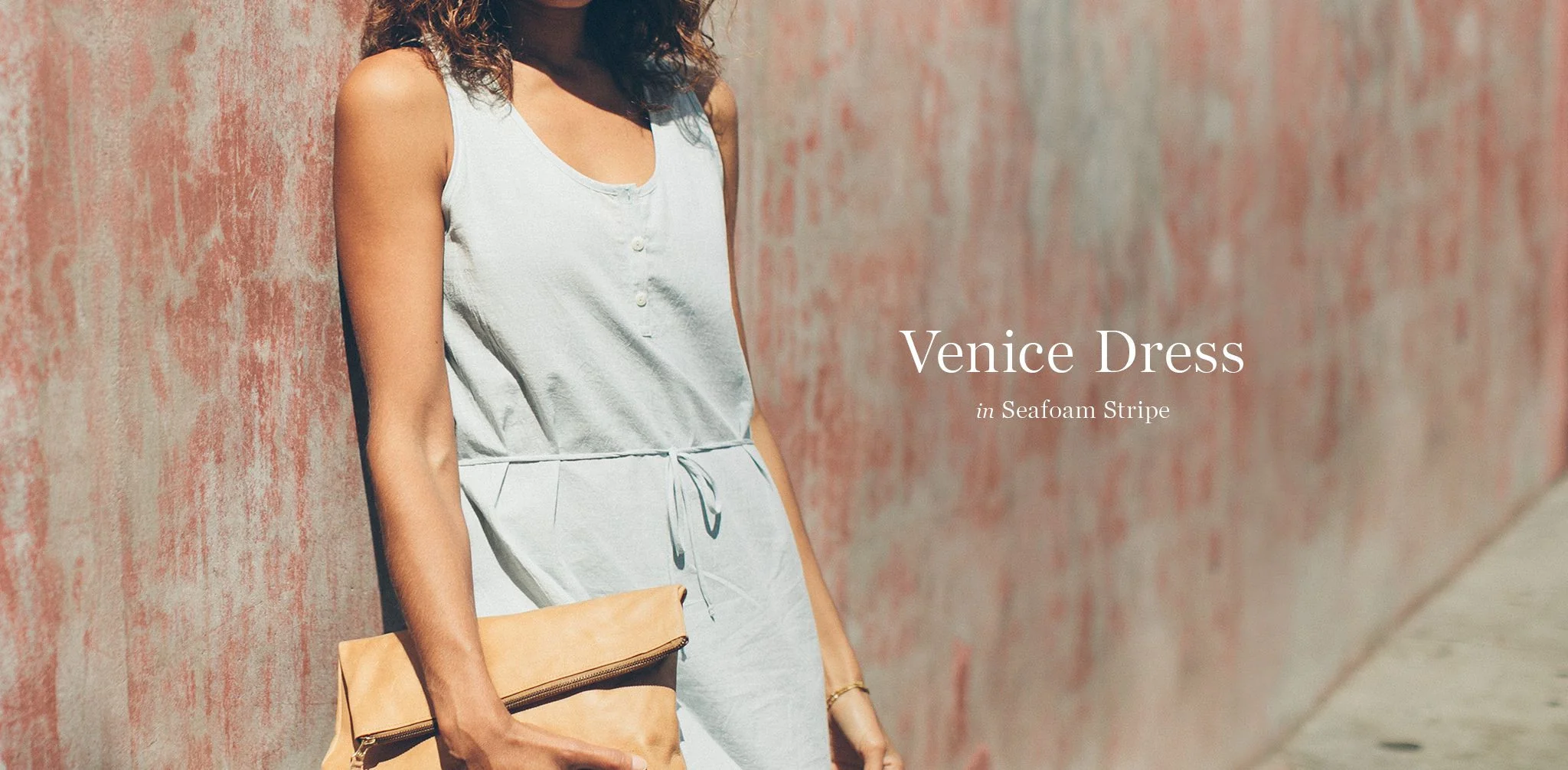 The Venice Dress in Seafoam Stripe - Image 7