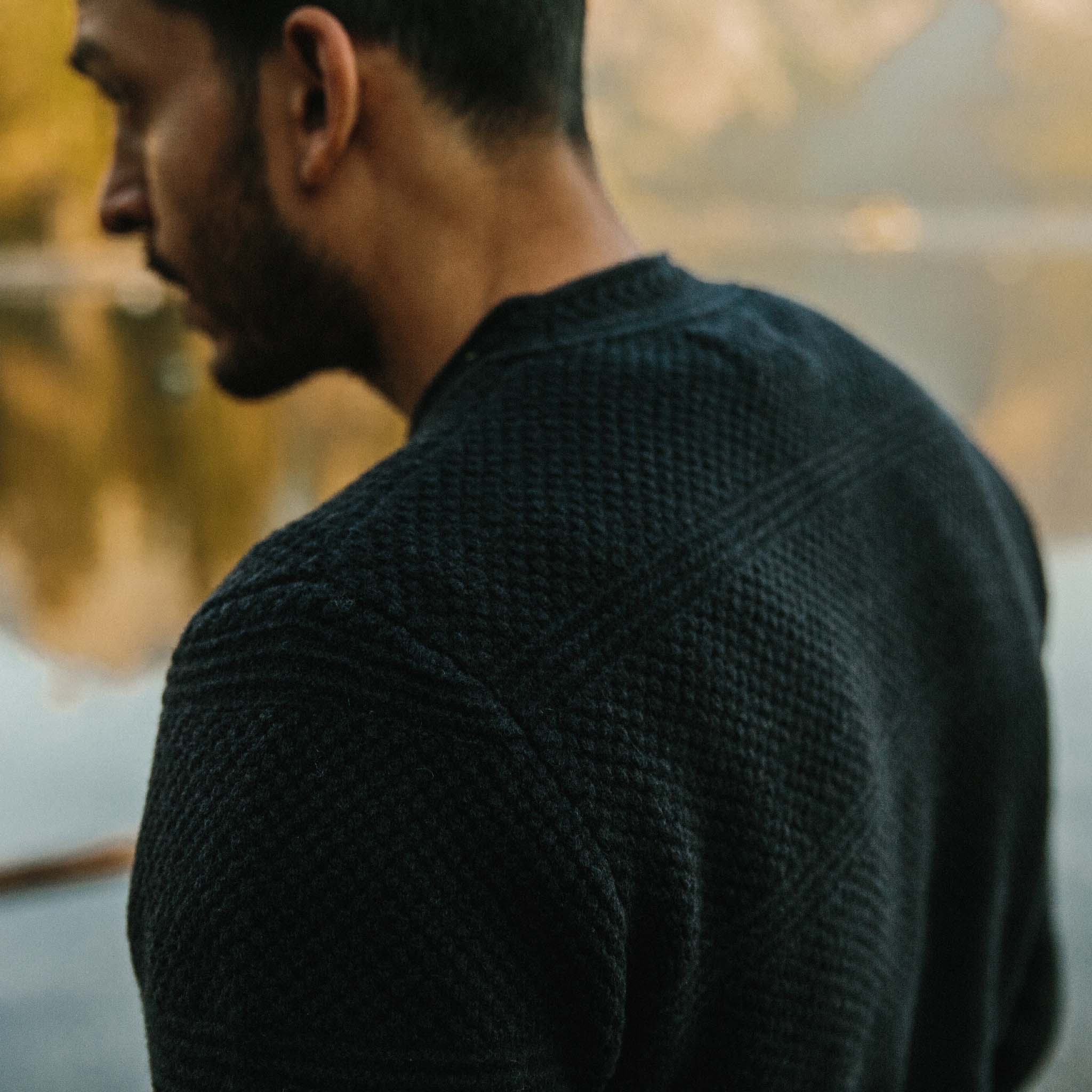 The Ventana Sweater in Navy - Image 5