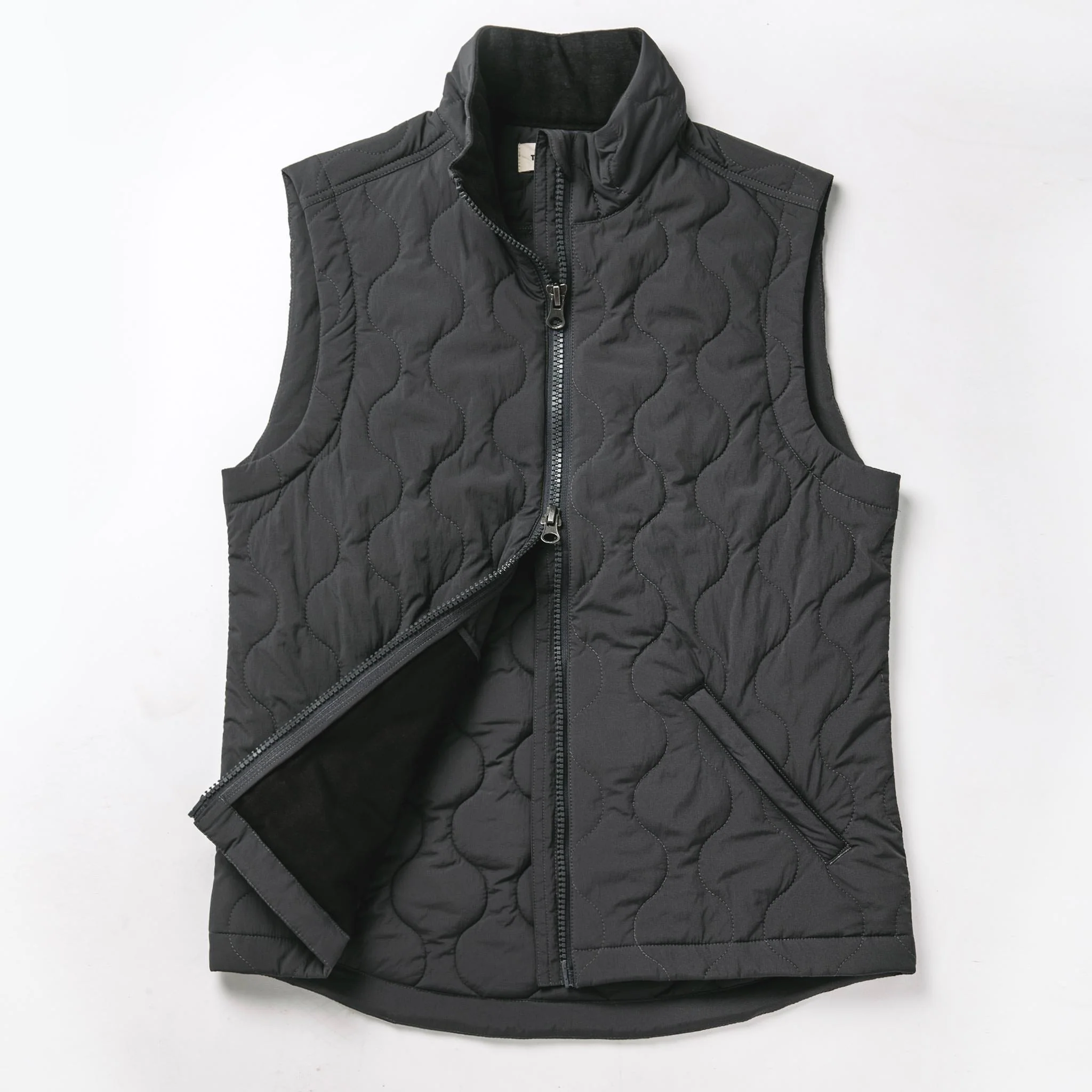 The Vertical Vest in Charcoal - Image 10