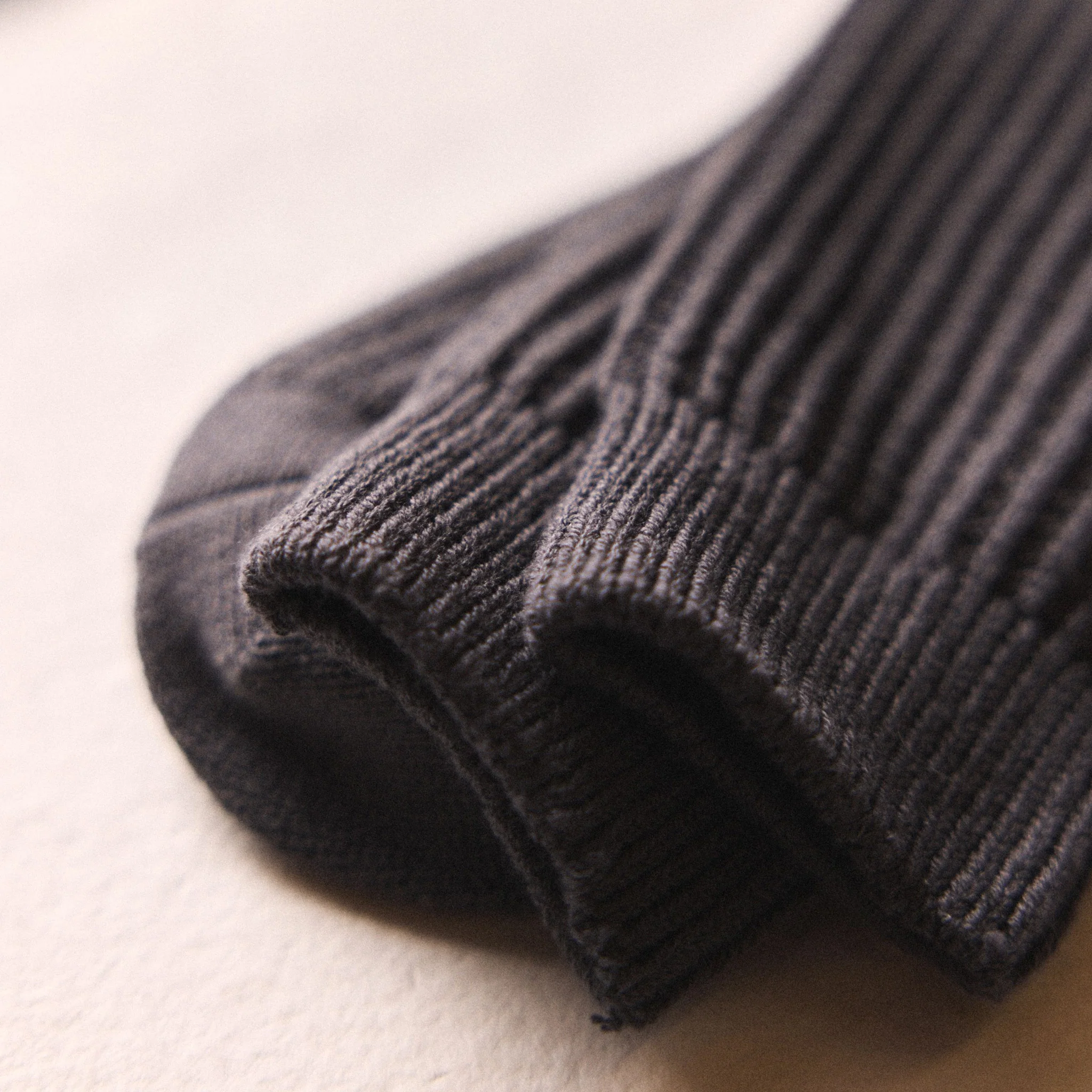 The Waffle Sock in Asphalt - Image 2