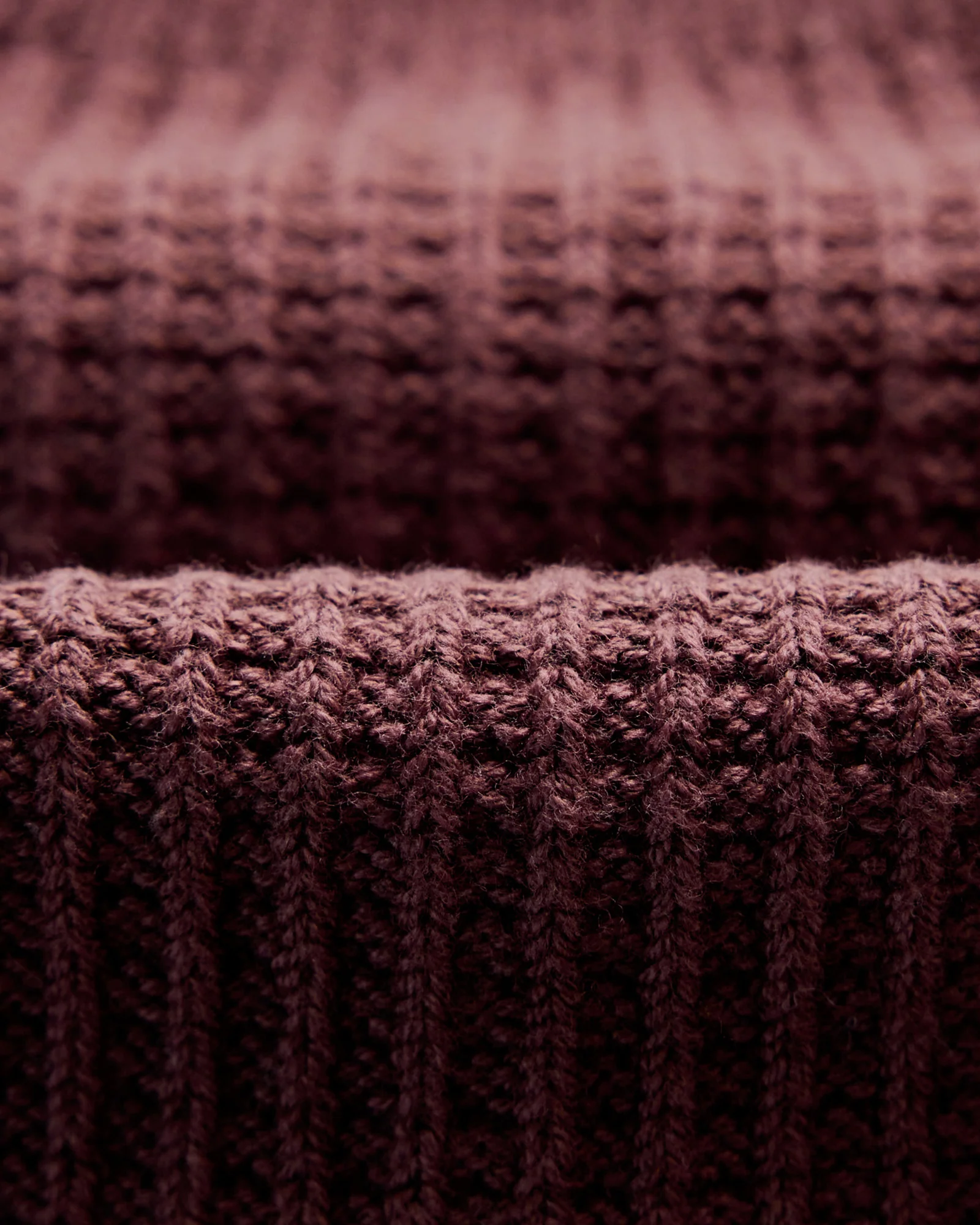 The Waffle Sock in Burgundy - Image 3