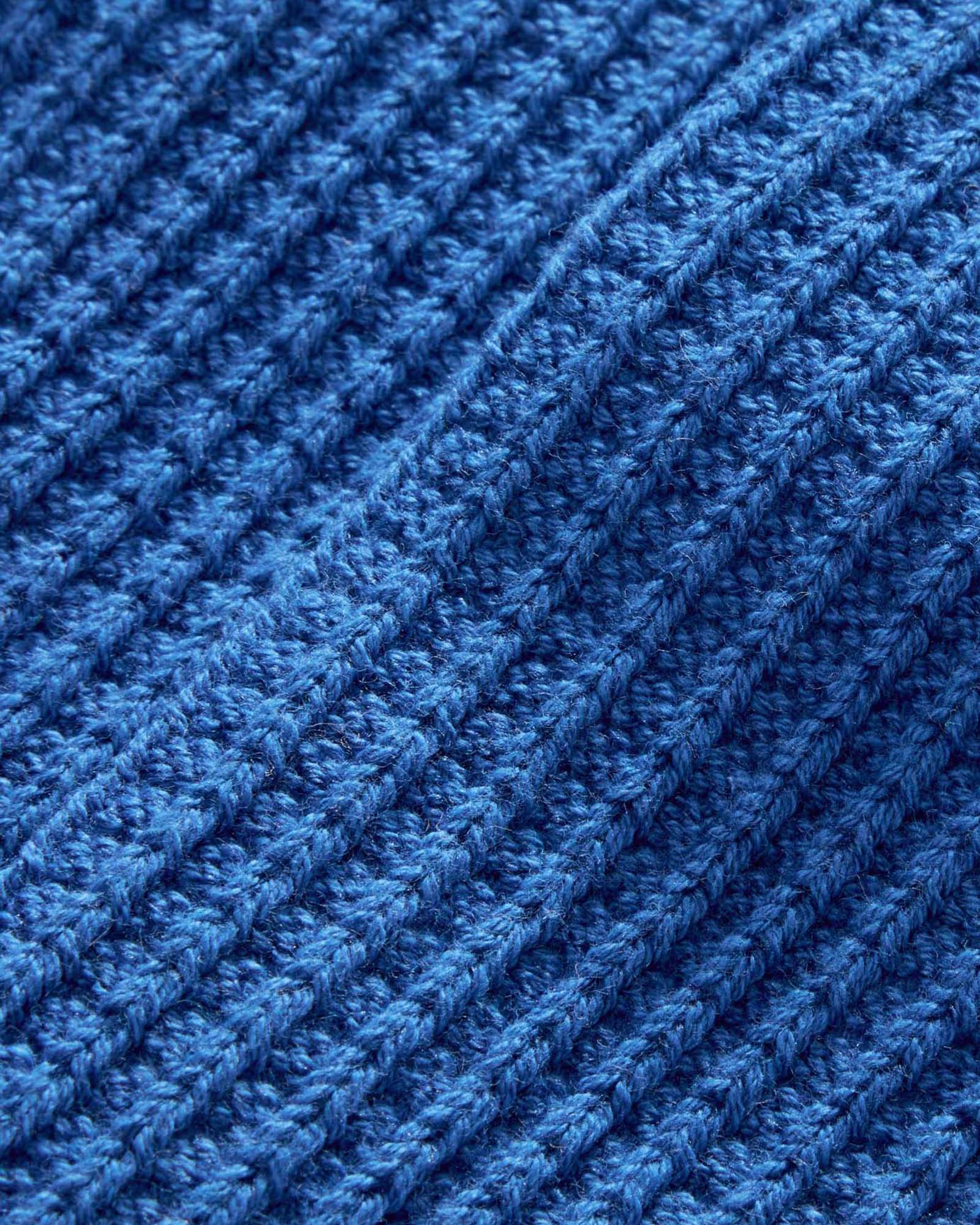 The Waffle Sock in Cobalt - Image 4