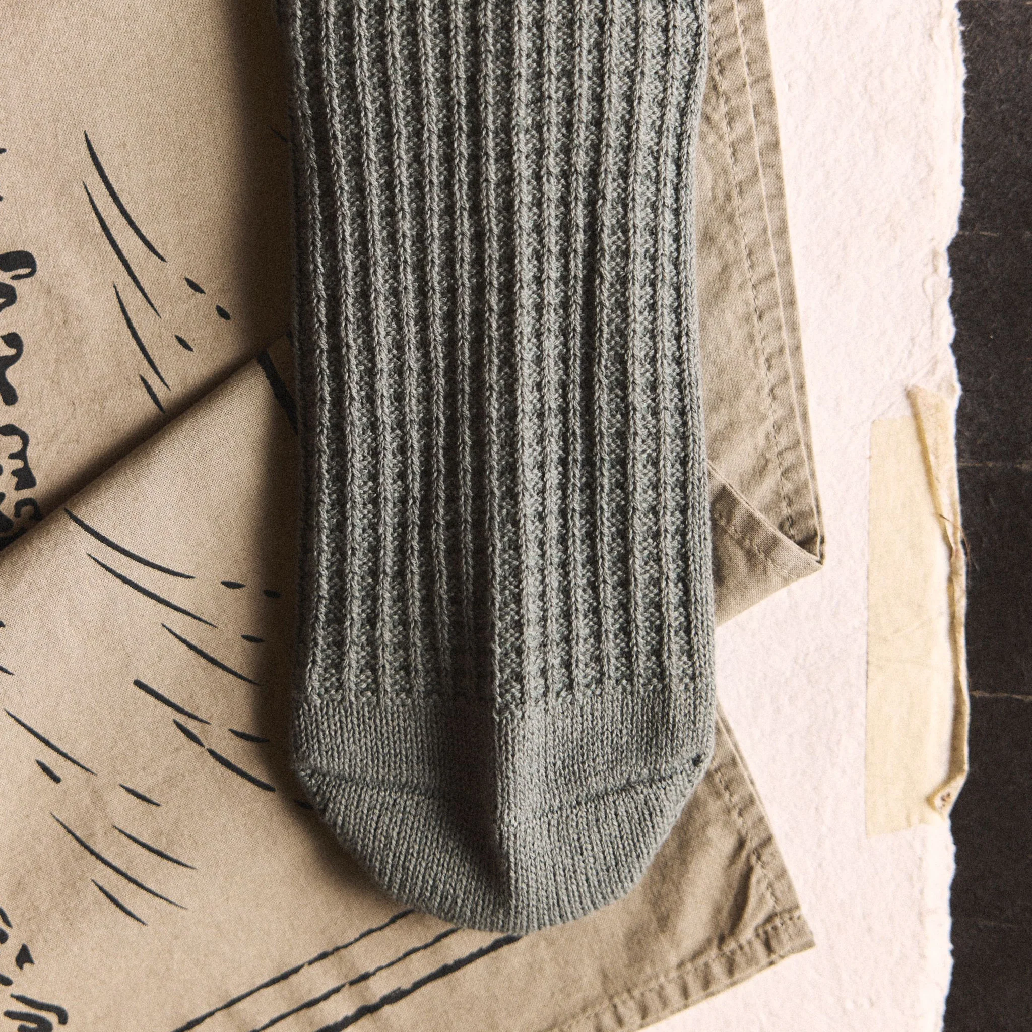 The Waffle Sock in Deep Sea - Image 3