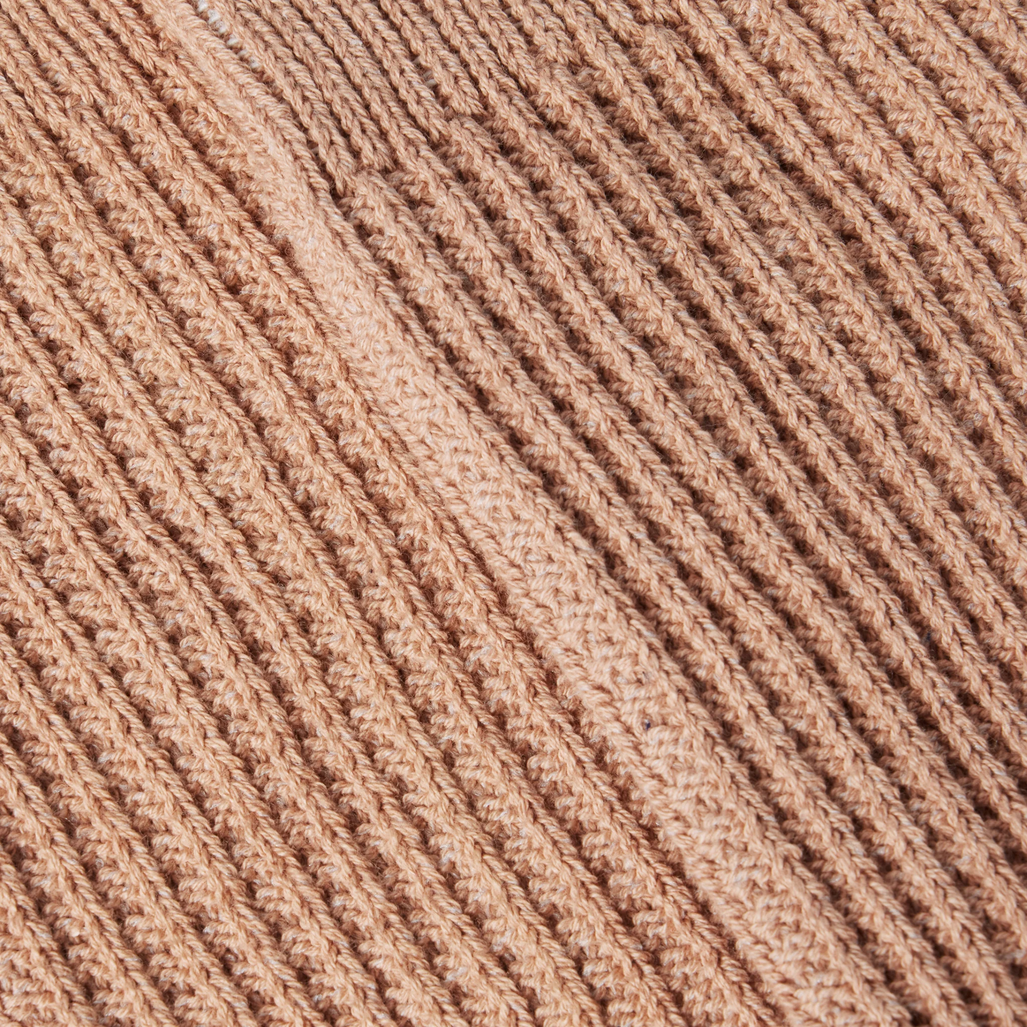 The Waffle Sock in Dried Acorn - Image 4