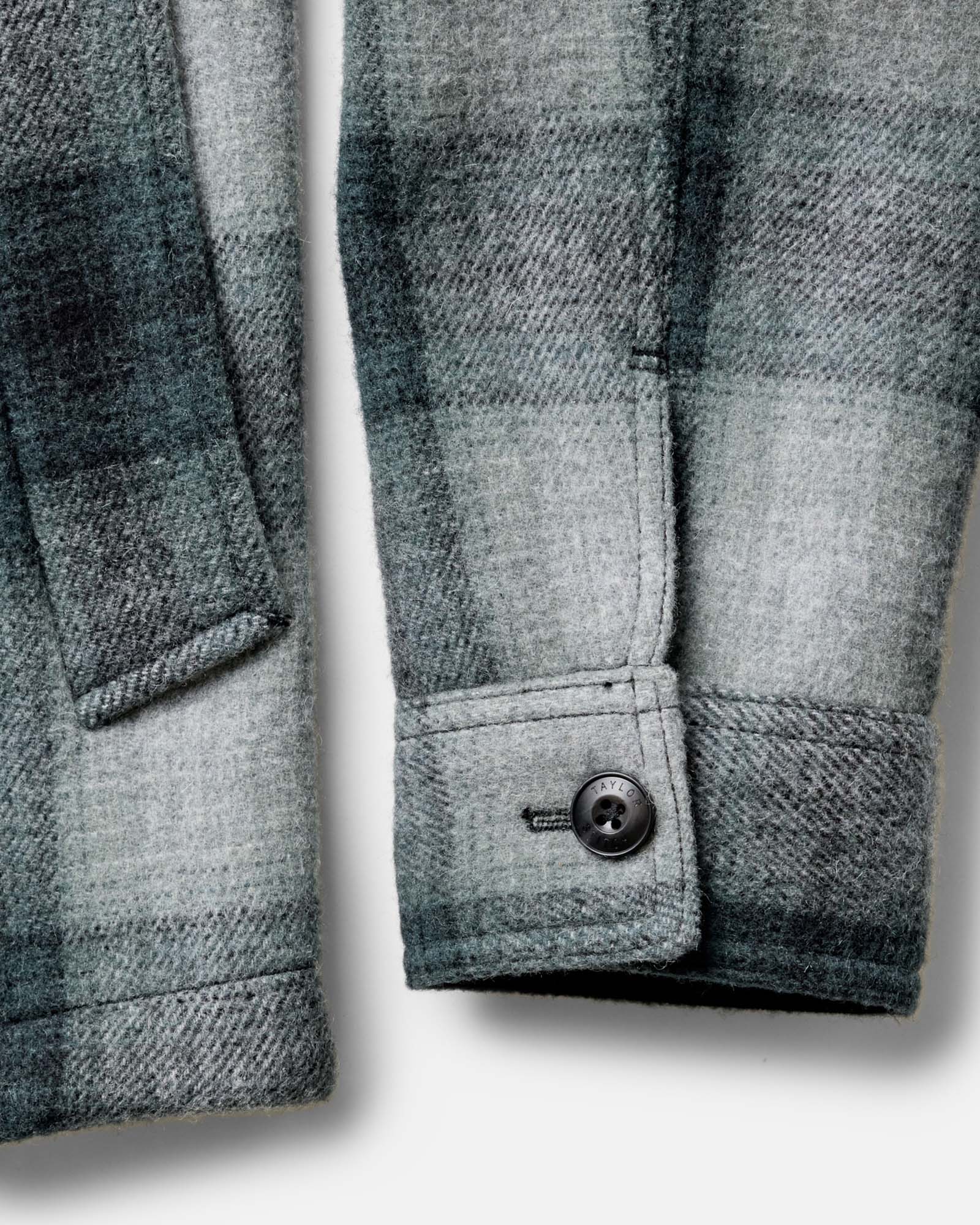 The Waterfront Jacket in Evergreen Plaid Wool - Image 8