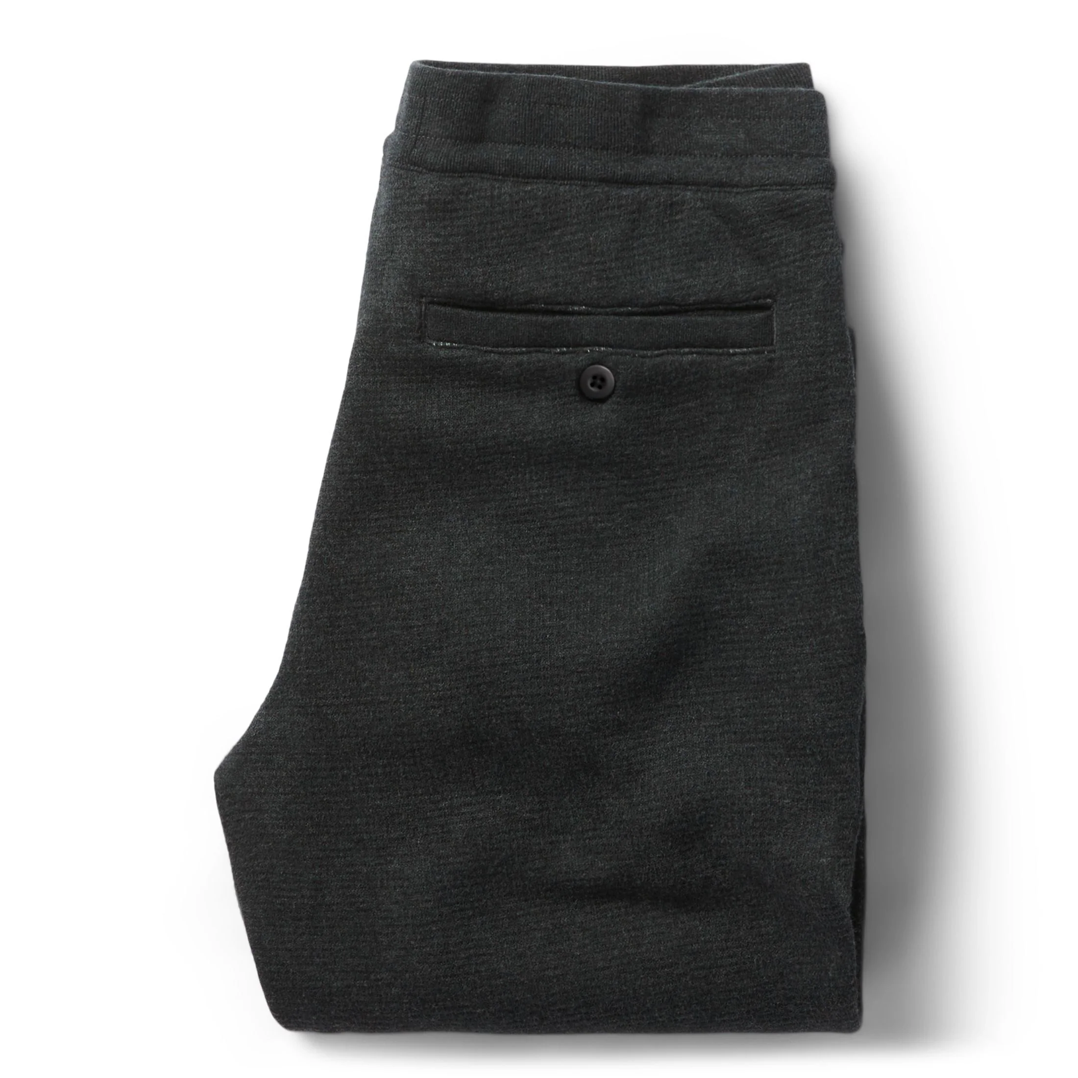 The Weekend Pant in Coal Double Knit - Image 6