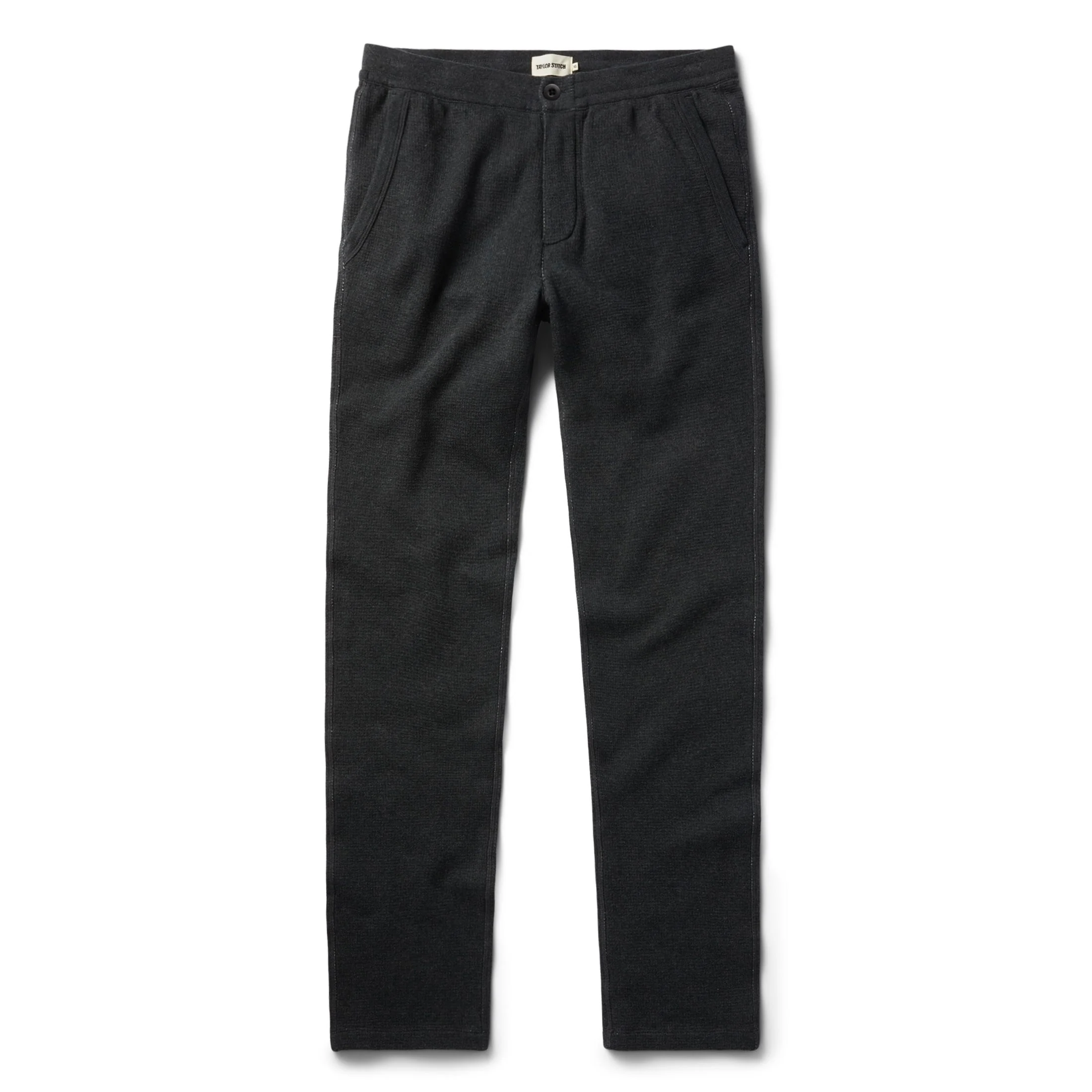 The Weekend Pant in Coal Double Knit - Image 7