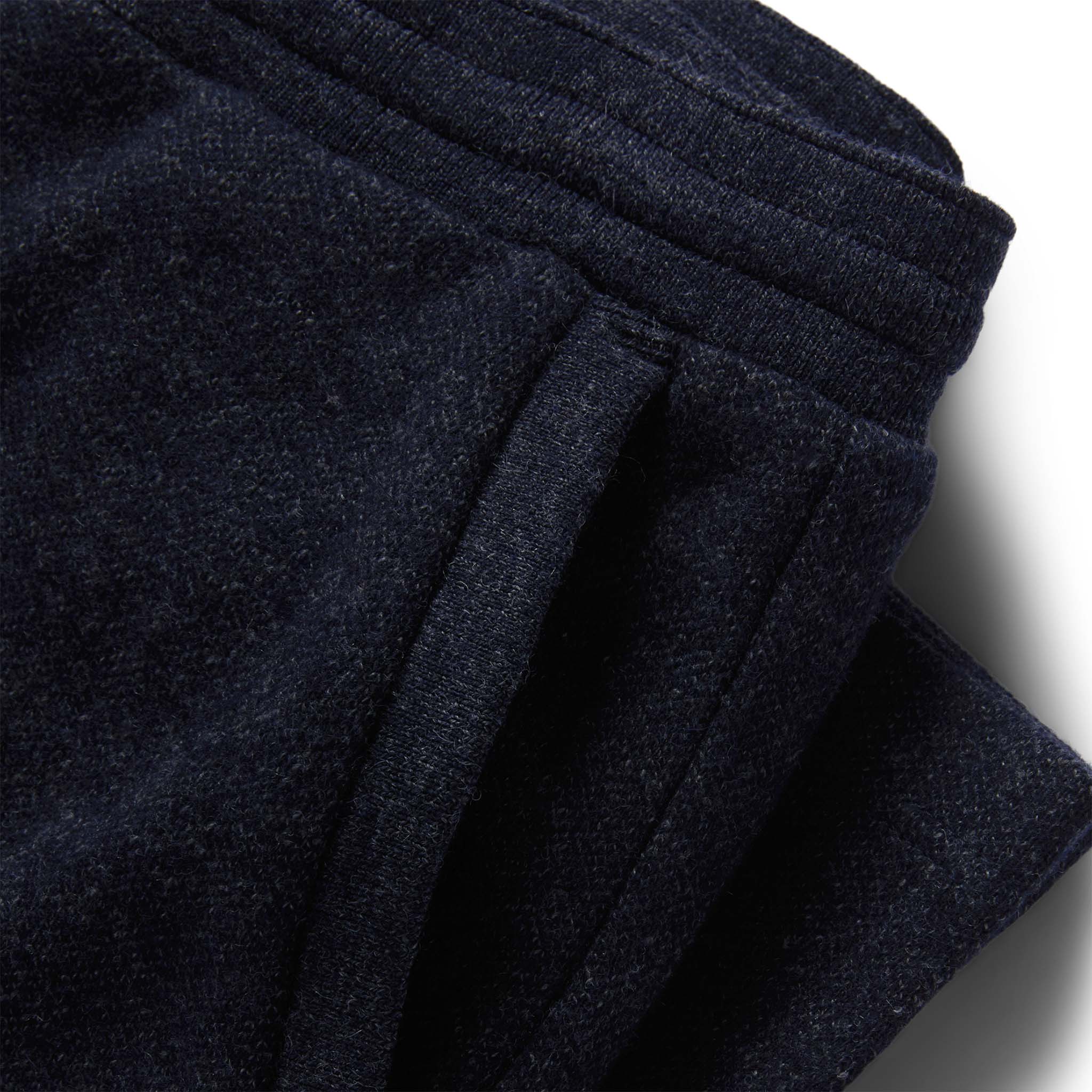 The Weekend Pant in Navy Herringbone Wool - Image 6
