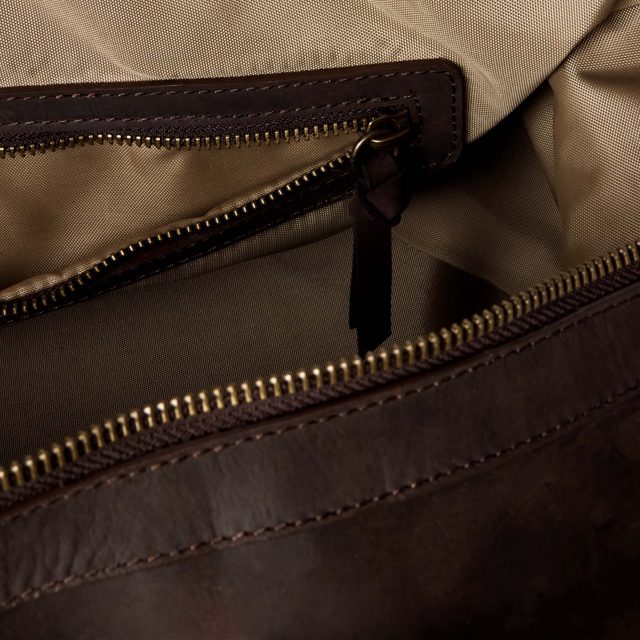 The Weekender Duffle Bag in Espresso - Image 5